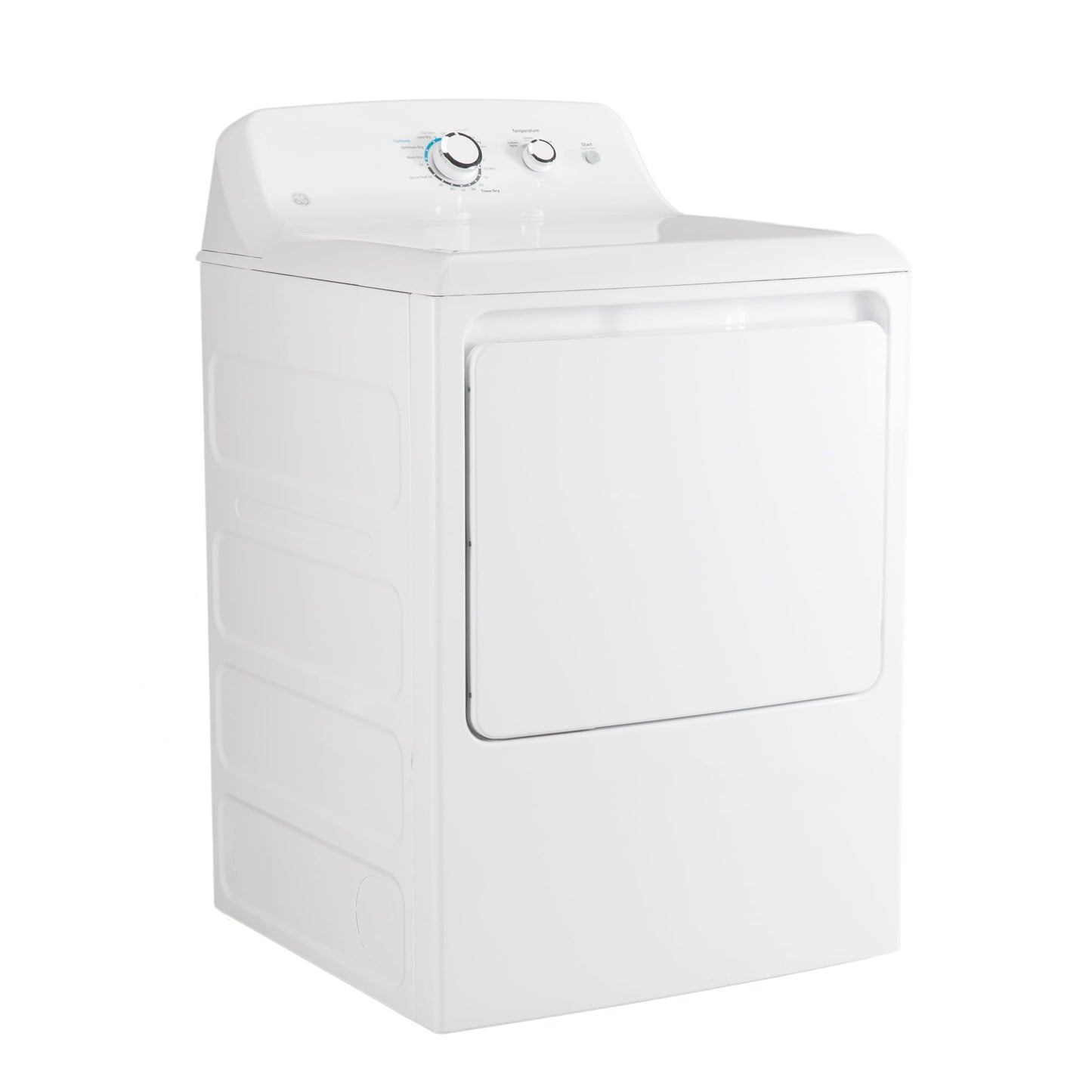 GE 6.2-cu ft Vented Electric Dryer (White)