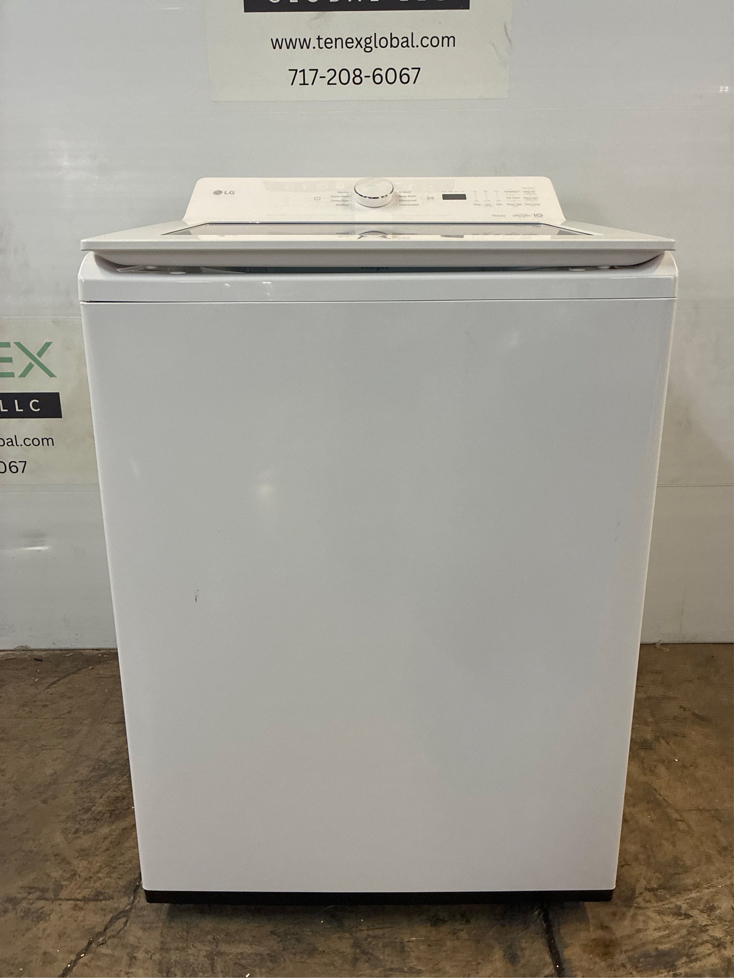 LG 5.0 cu.ft. SMART Washer in Alpine White