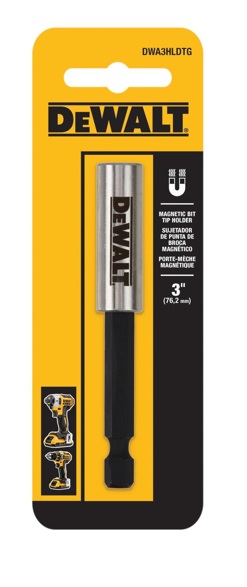 DEWALT TOUGH GRIP Magnetic Bit Holder Individual