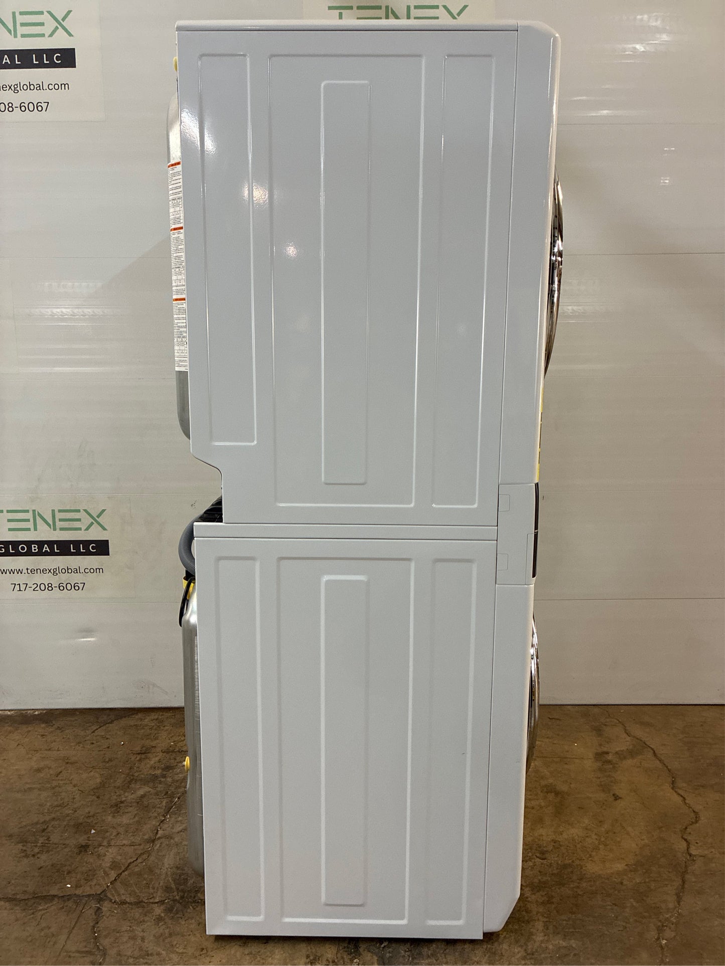 Electrolux 4.5/8.0 cu. ft. Washer Dryer Combo Tower, White