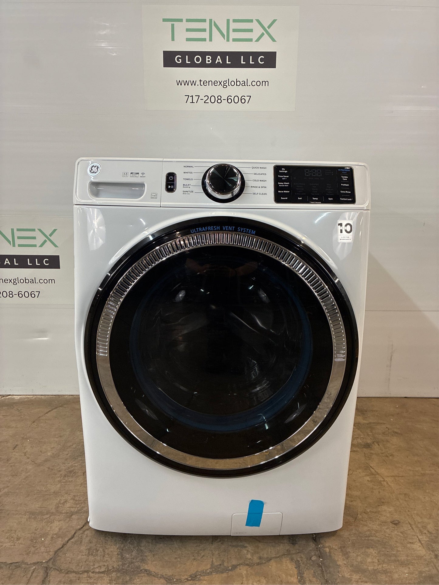GE 4.8 cu. ft. Front Load Washer, OdorBlock