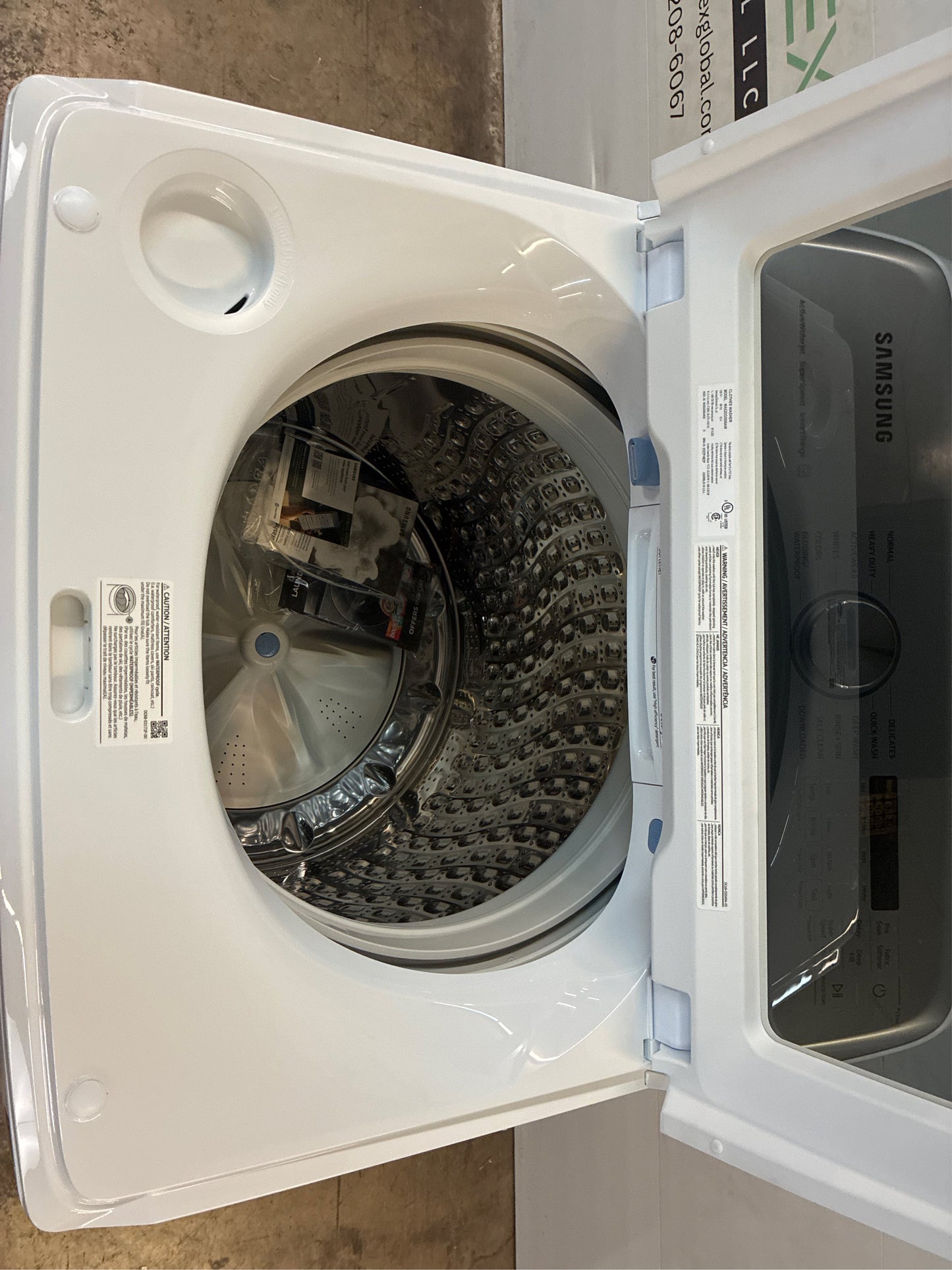 Samsung 5.2 cu ft Top Load Washer White