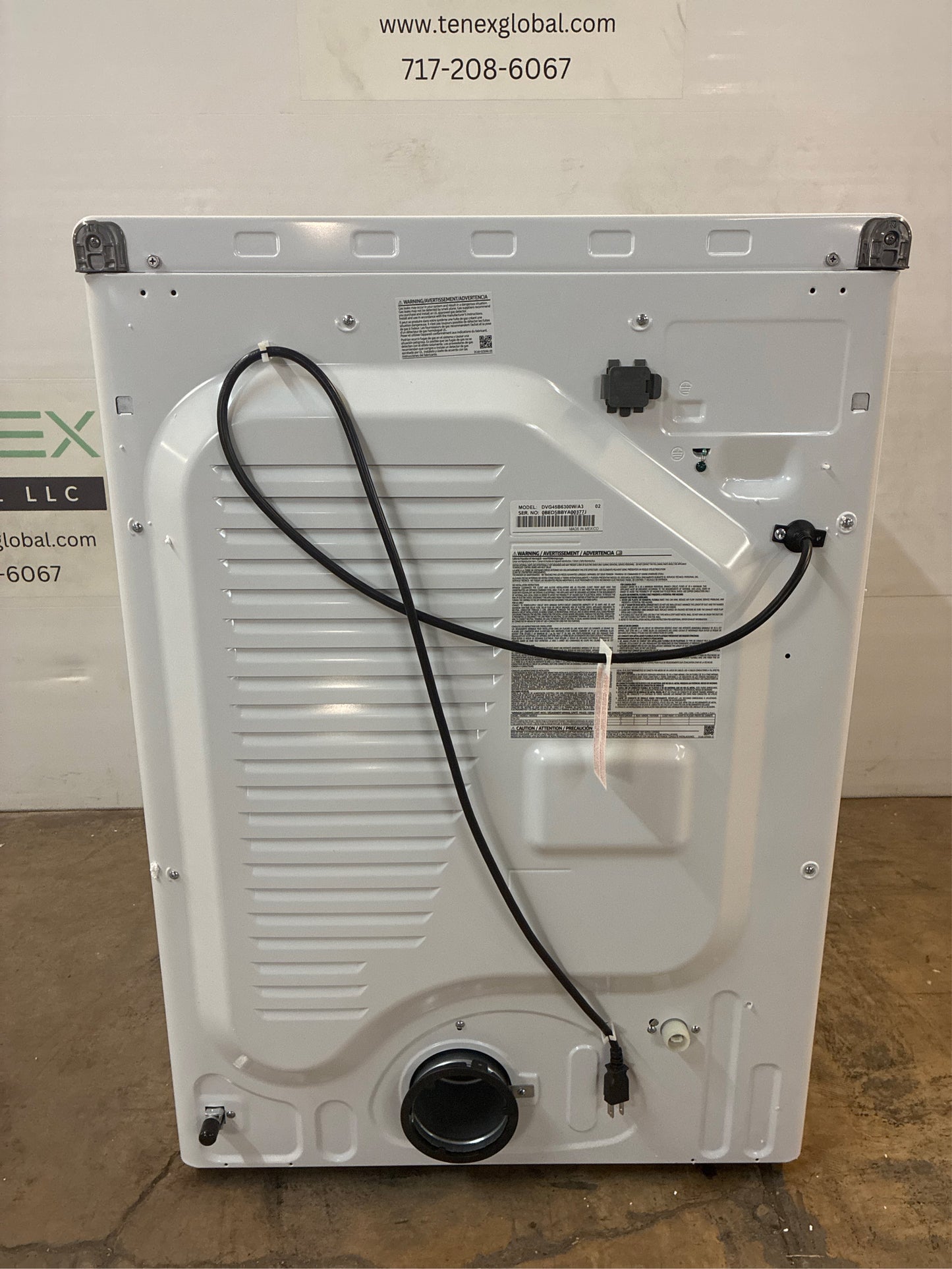 Samsung 7.5 cu. ft. Smart Gas Dryer with Steam