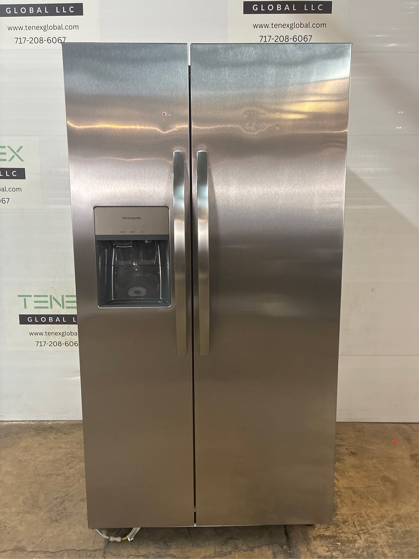 Frigidaire 36 in. Side-by-Side Refrigerator, 25.6 cu ft, SS