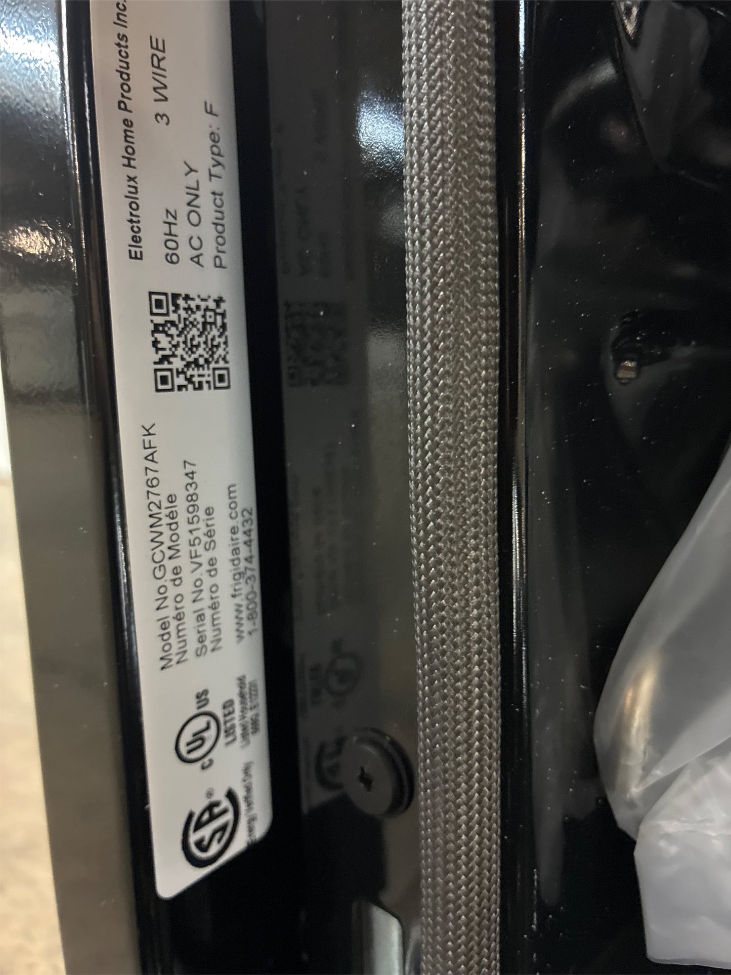 Frigidaire Gallery 27" Electric Oven & Microwave