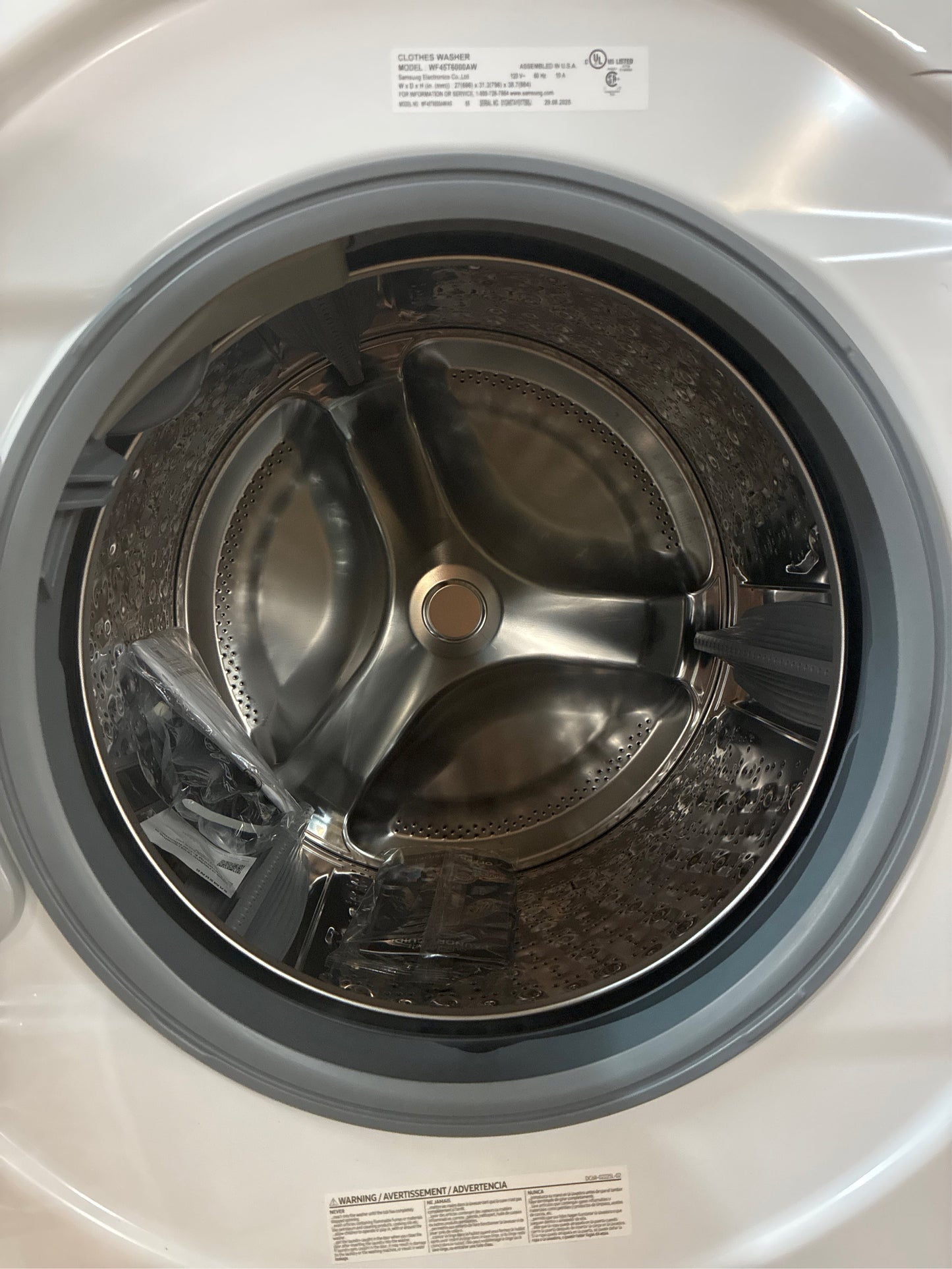 Samsung - 4.5 cu. ft. Front-Load Washer White