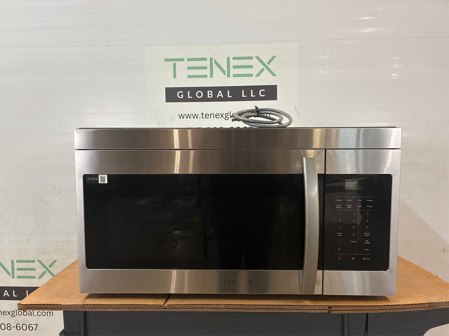 Samsung 1.6-cu ft 1000W OTR Microwave, SS