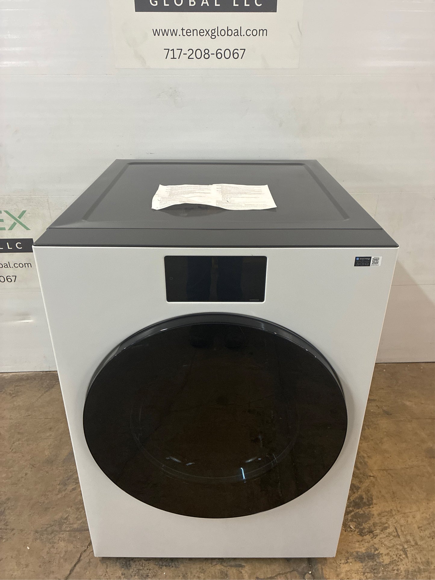 Samsung 7.6 cu ft Electric Dryer in Ivory