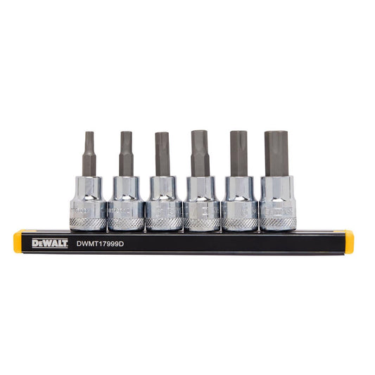 DeWalt 3/8 in. Drive Metric Hex Bit Socket Set
