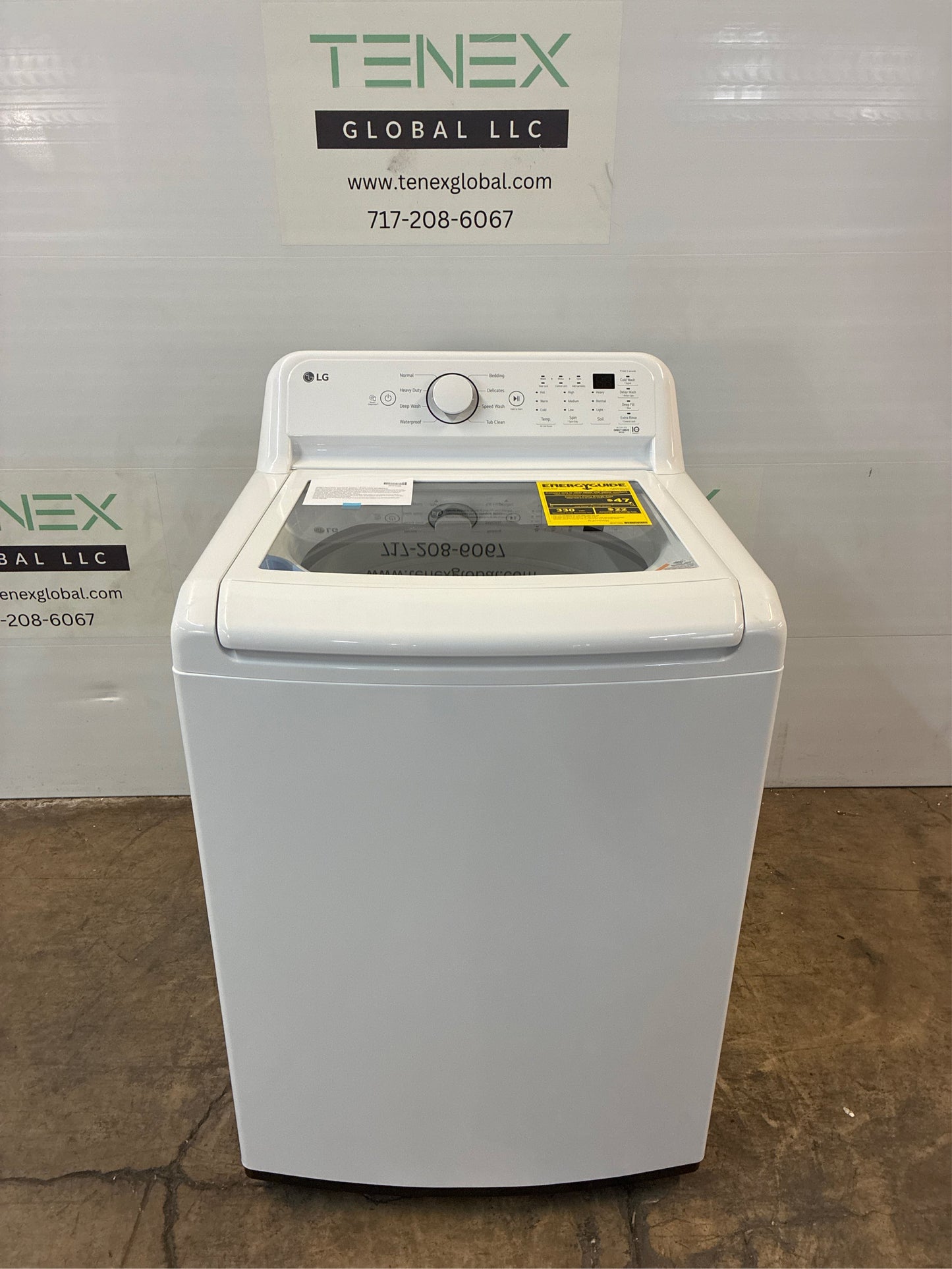 LG 4.3 Cu. Ft. Top Load Washer in White