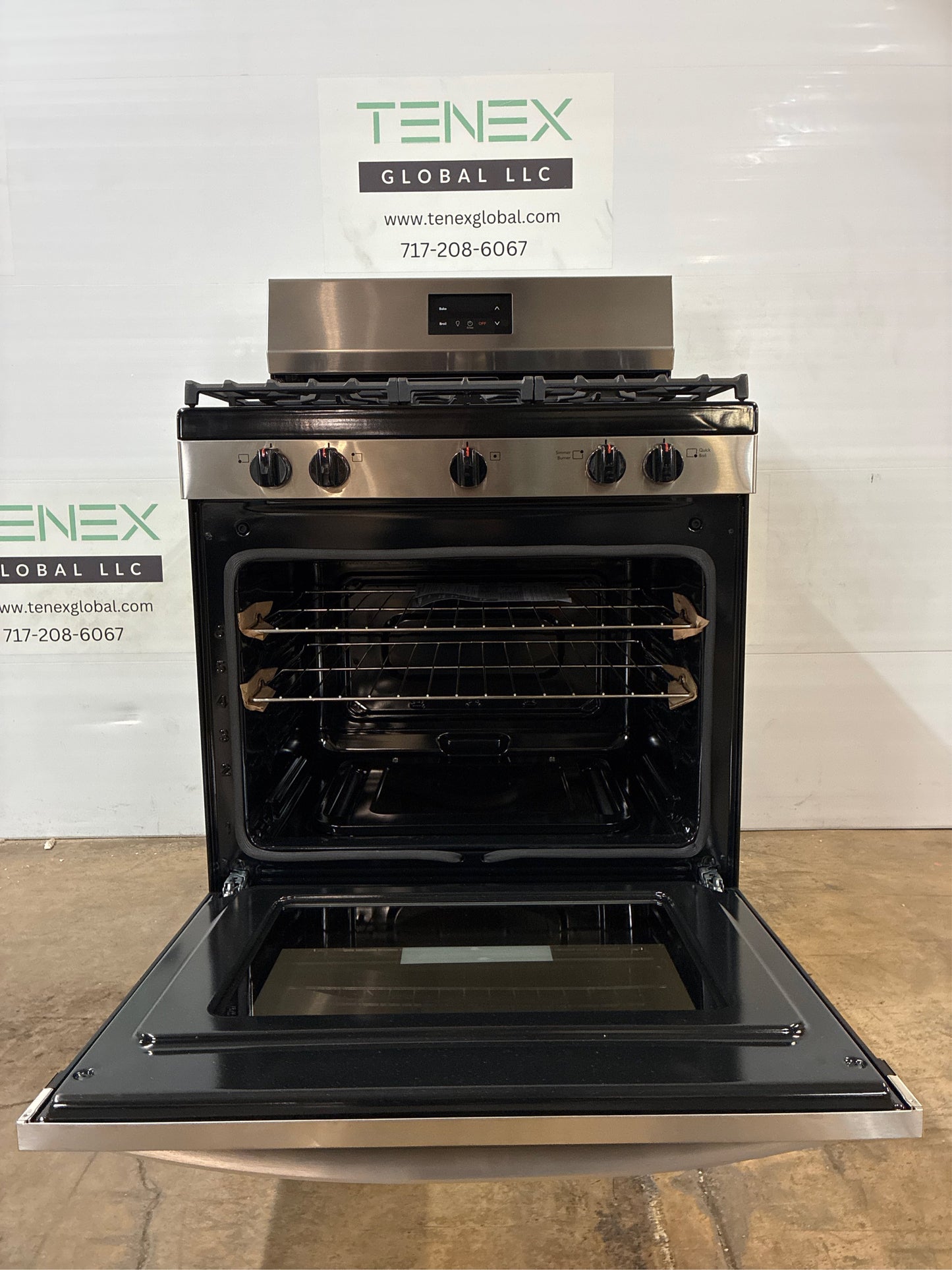 Frigidaire - 30 5-Burner Gas Range, SS