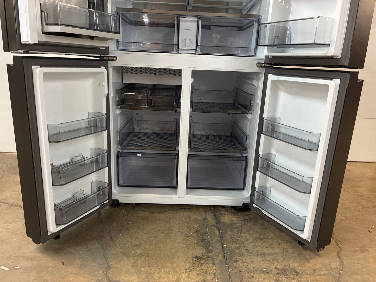 Samsung Bespoke 4-Door Flex Refrigerator with Beverage Center