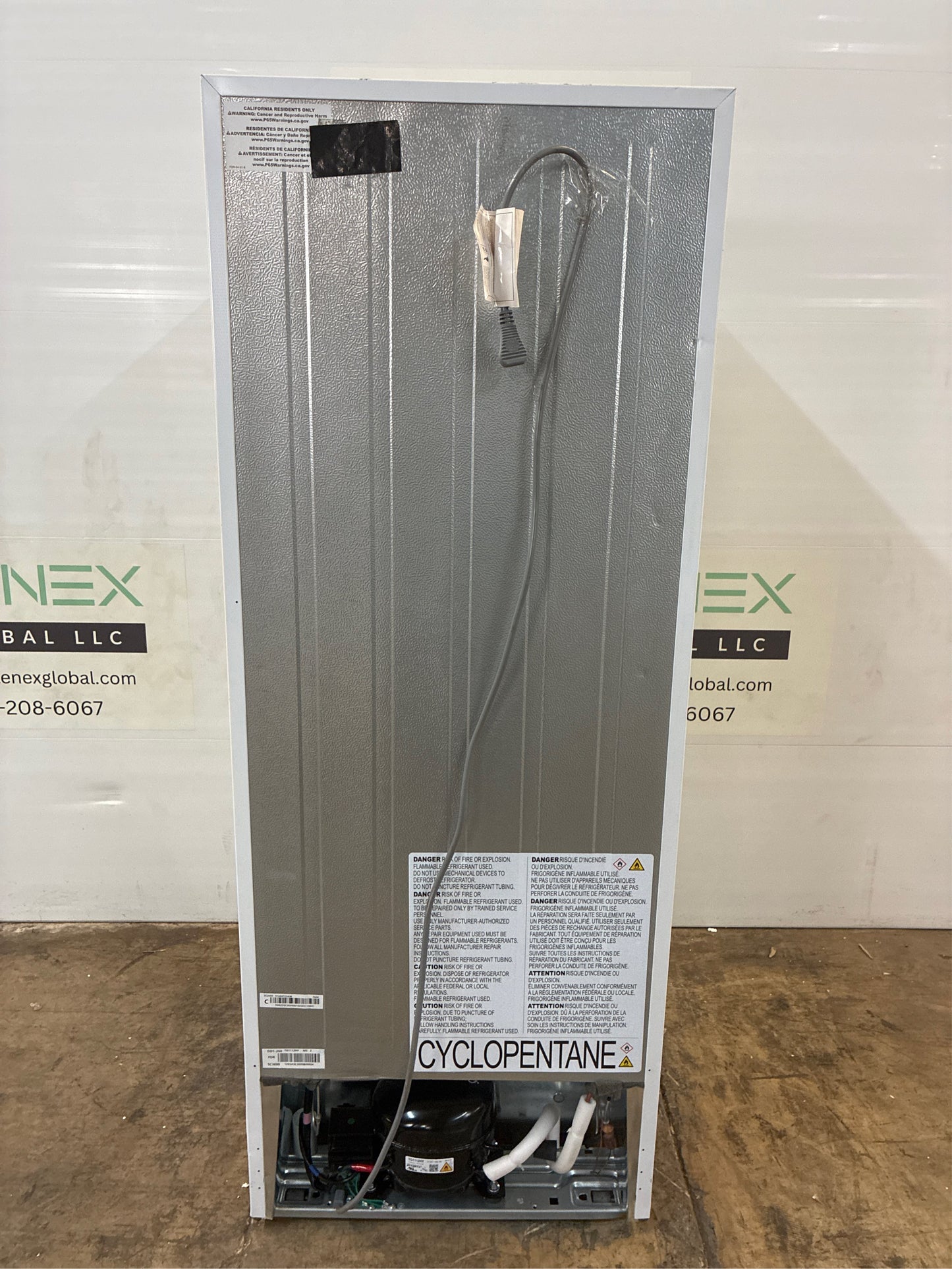 Frigidaire 7 Cu. Ft. Garage Ready Upright Freezer, White