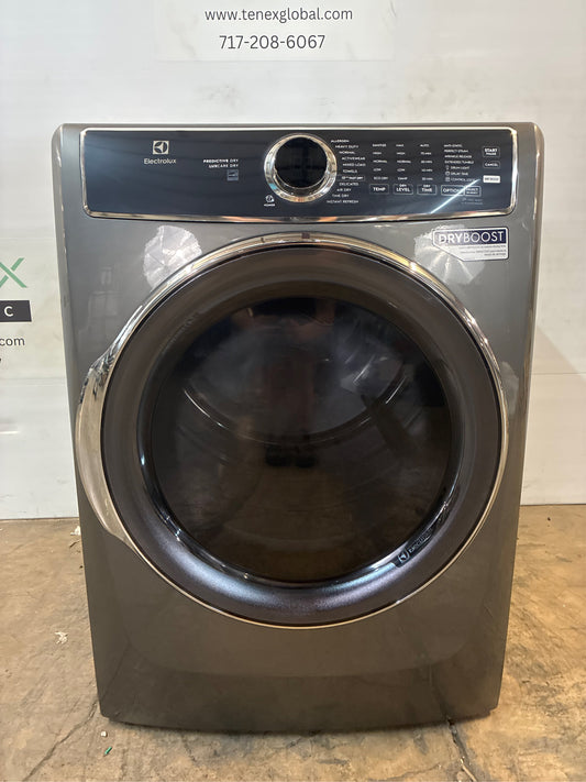 Electrolux 8 cu. ft. Titanium Front Load Gas Dryer with Steam