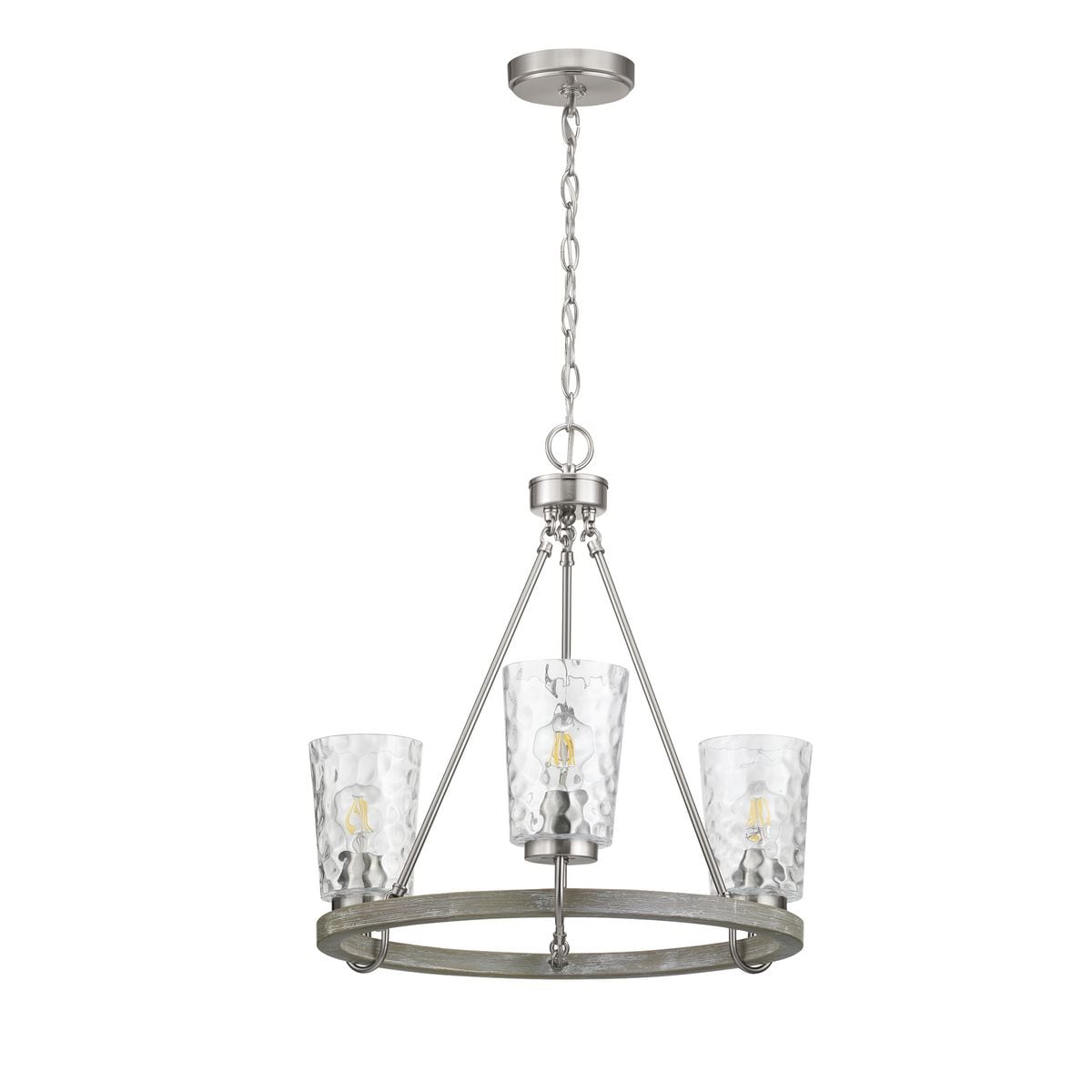 Progress Tiana 3-Light Coastal Chandelier