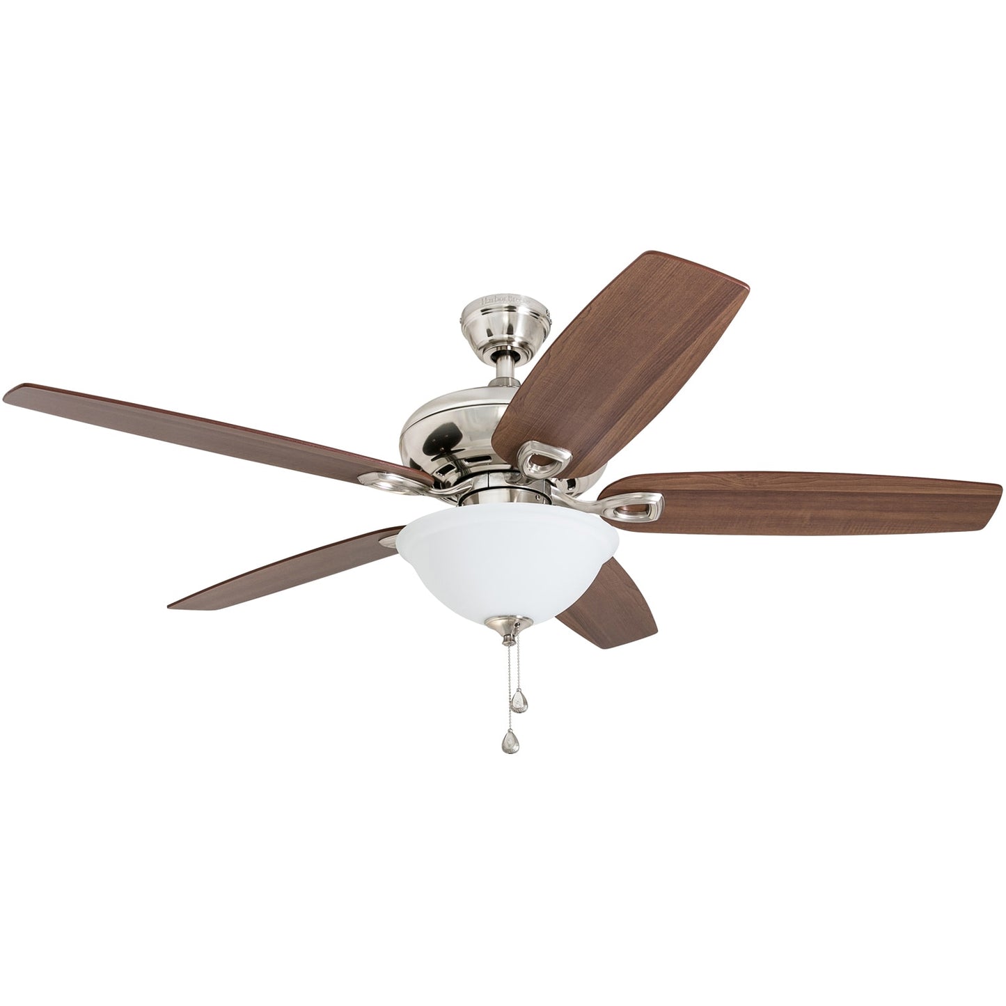 Harbor Breeze 52-in Brushed Nickel Ceiling Fan