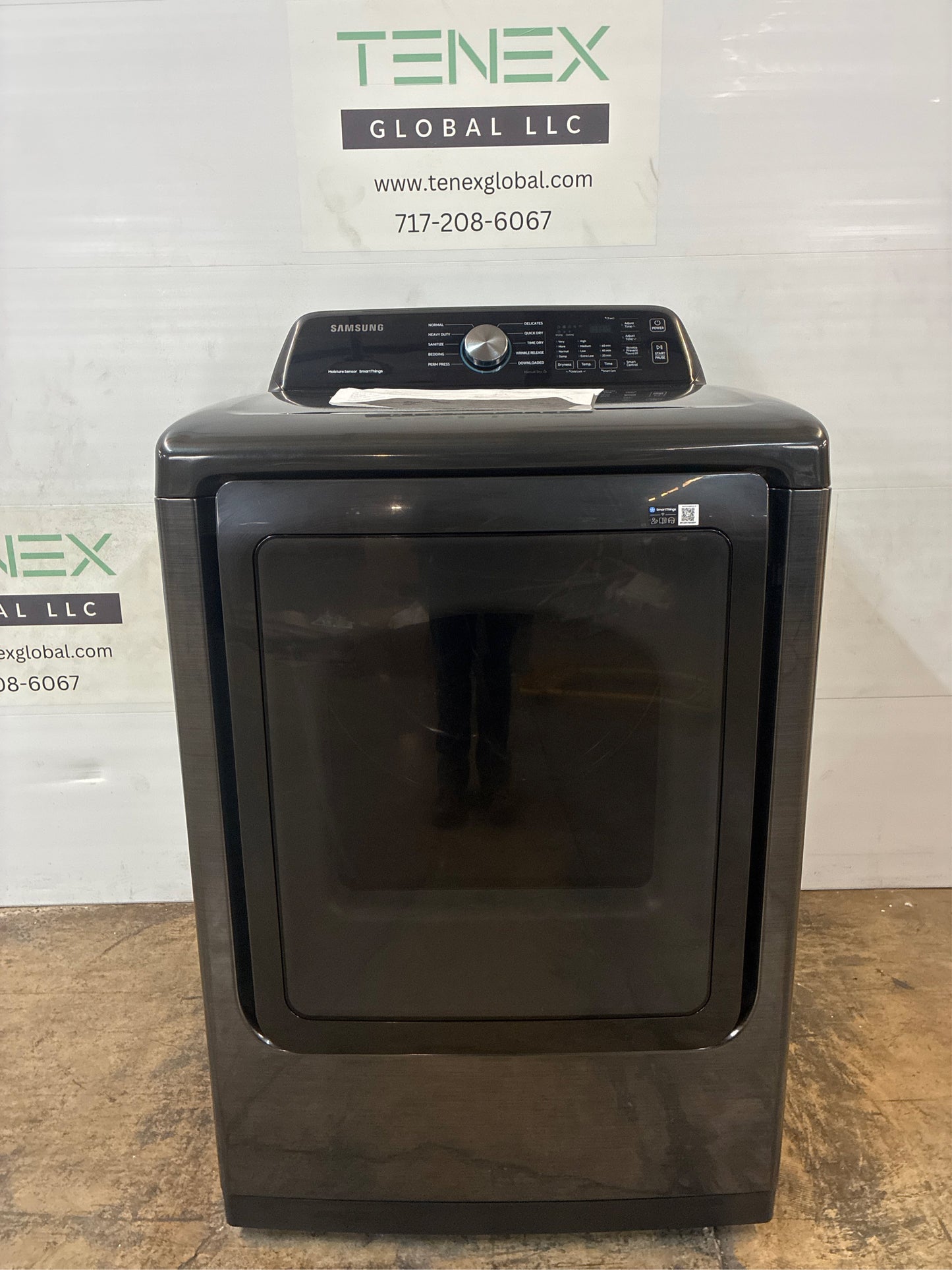 Samsung 7.4 cu. ft Black Smart Electric Dryer