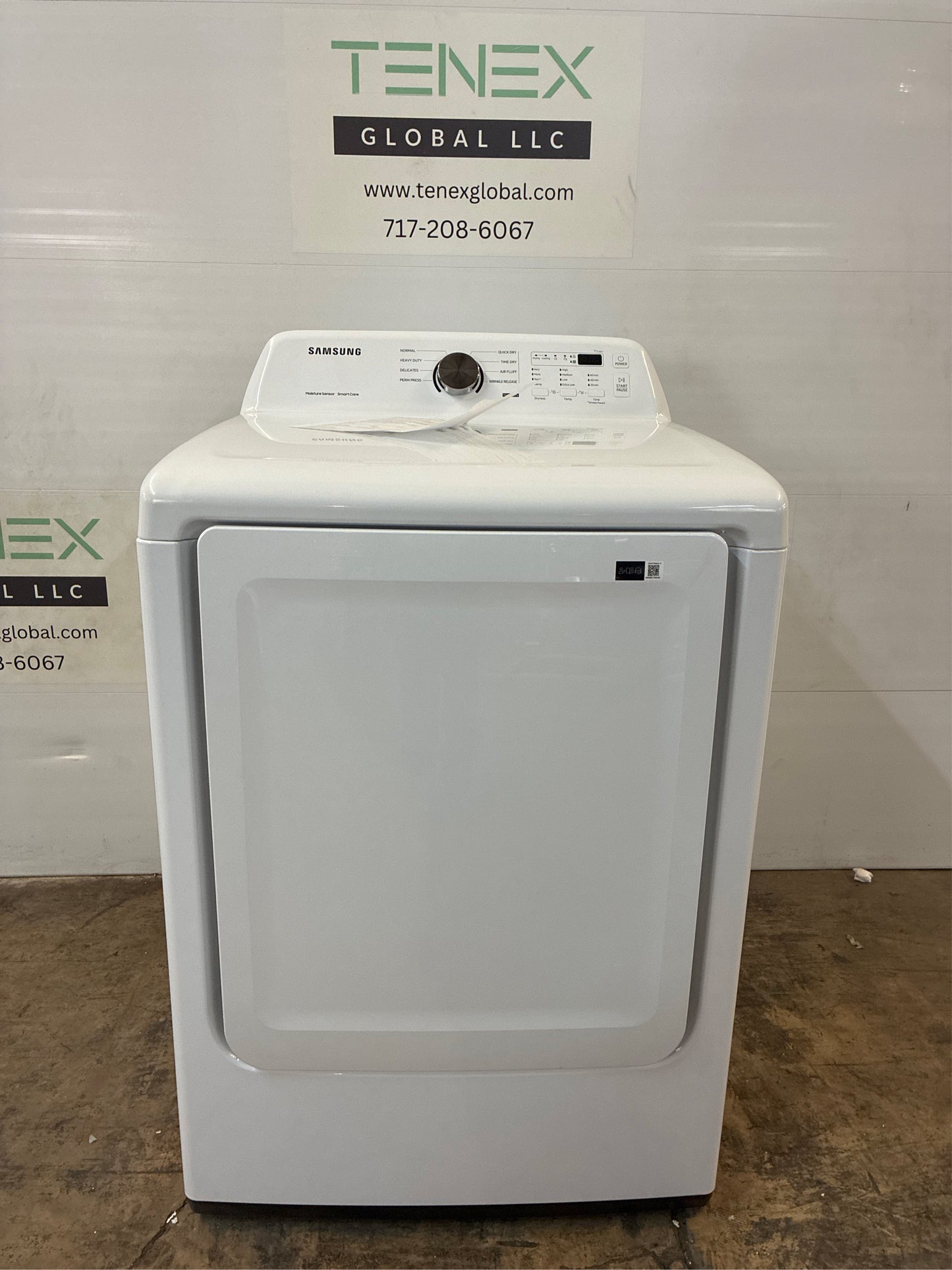Samsung 7.2 cu.ft. Vented Electric Dryer White