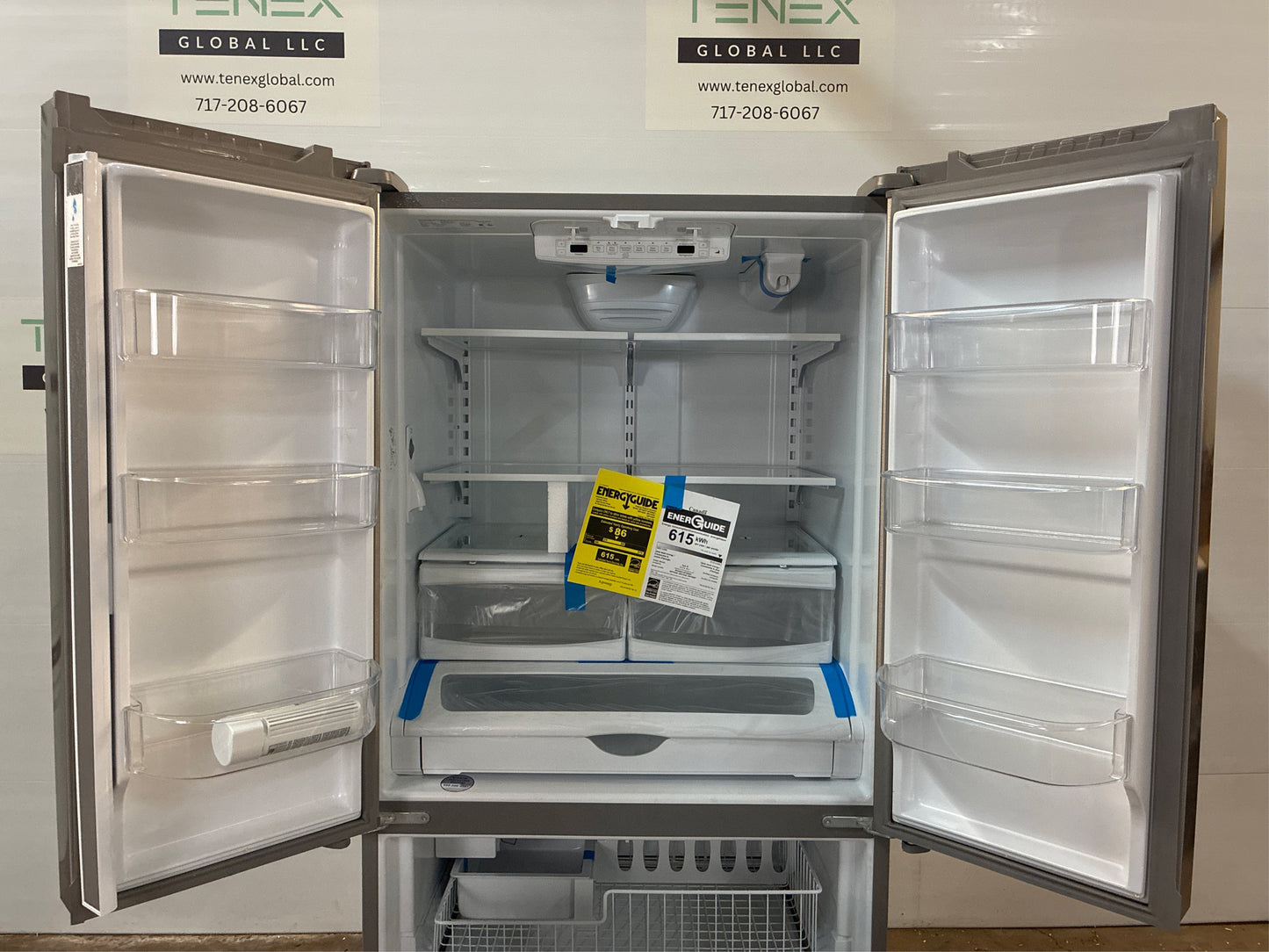Maytag 25 cu. ft. French Door Refrigerator, Fingerprint Resist