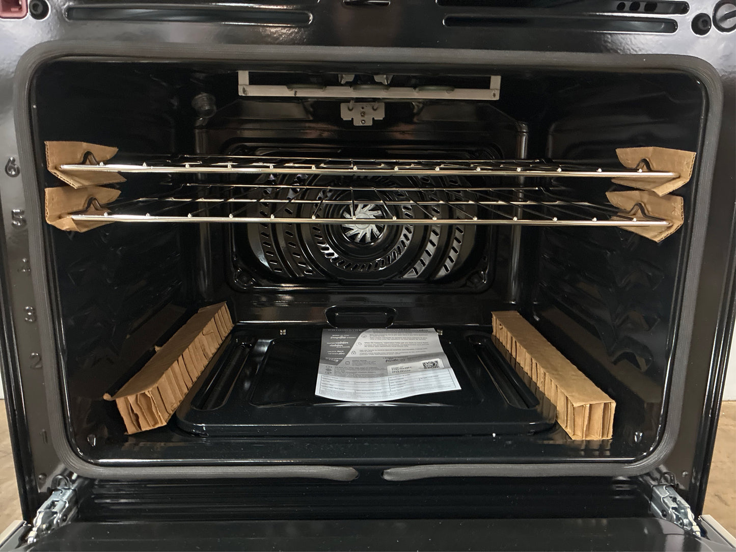 Frigidaire Gallery 30-in 5 Burners 5.1-cu ft Self & Steam Cleaning Air Fry Convection Oven Freestanding Natural Gas Range (Fingerprint Resistant Stainless Steel)