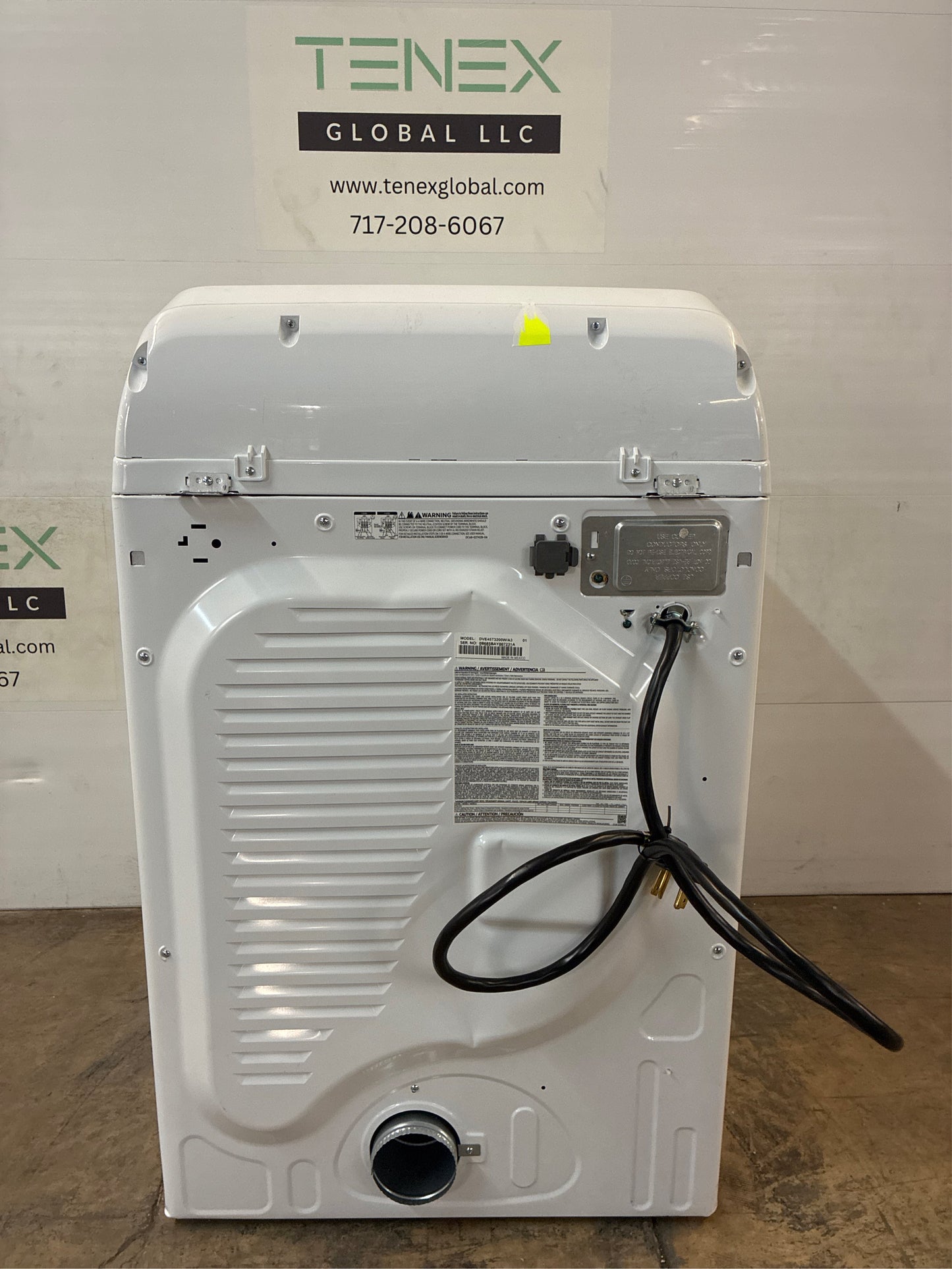 Samsung 7.2 cu.ft-Vented Electric Dryer White