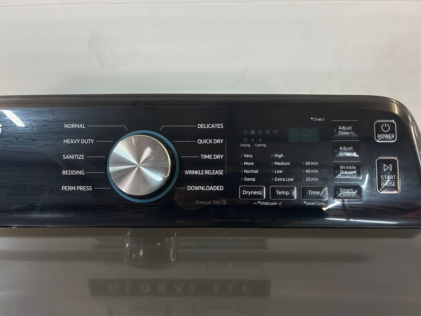Samsung 7.4 cu. ft Black Smart Electric Dryer