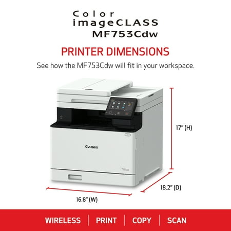 Canon Color imageCLASS MF753Cdw All-in-One Printer