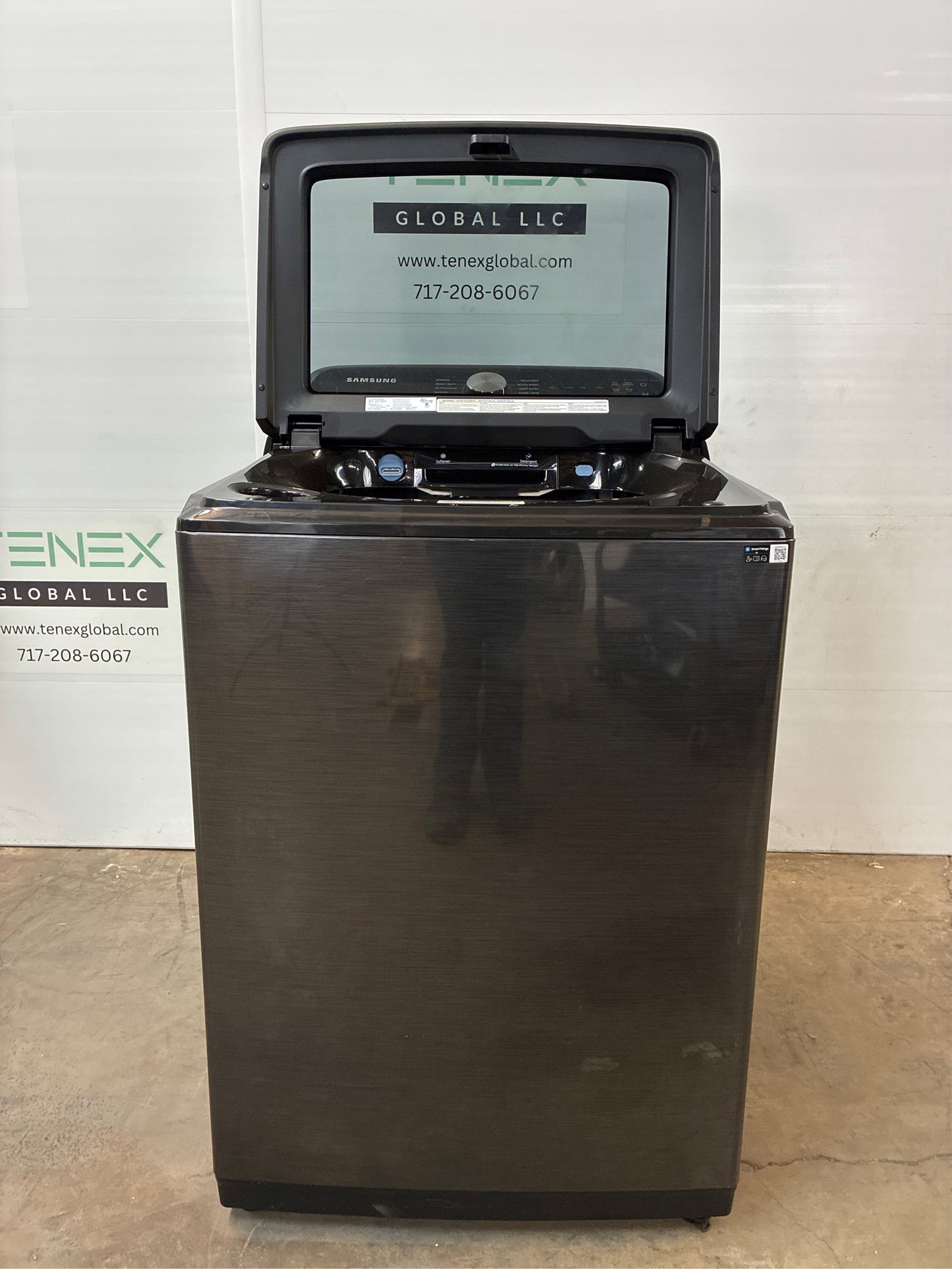 Samsung Smart Top Load Washer w/ Super Speed Wash Black