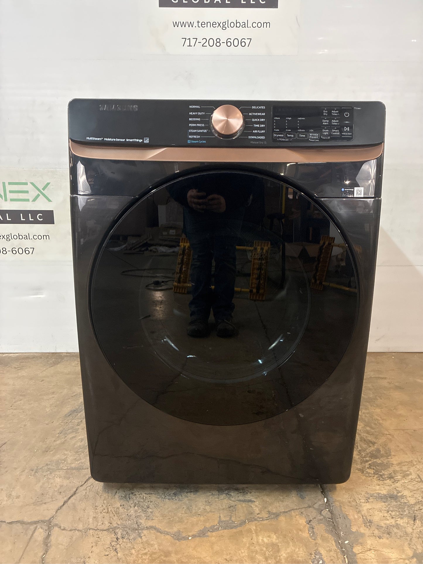 Samsung Smart Electric Dryer, Black