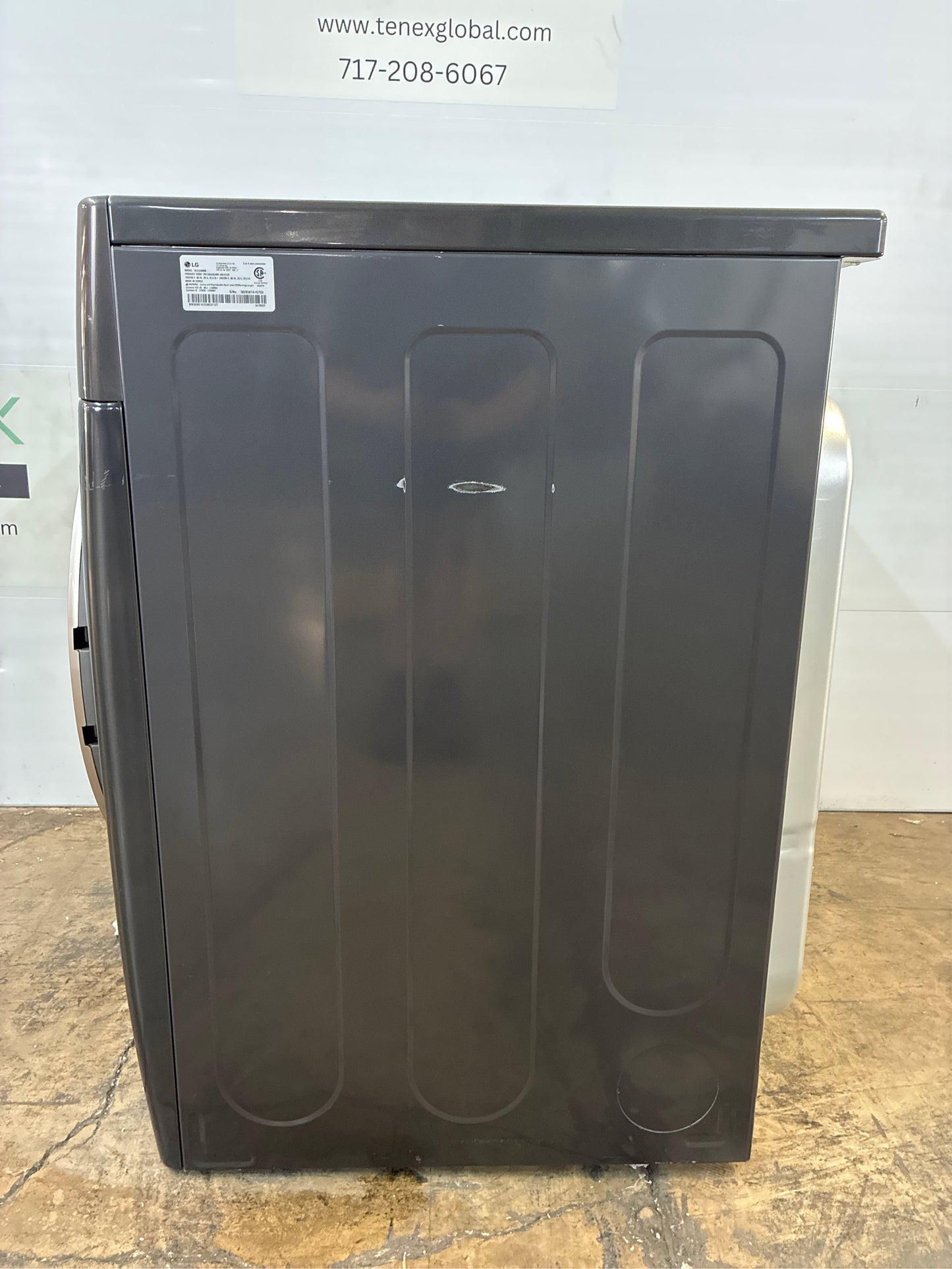 LG True Steam 7.4-cu ft Vented Electric Dryer