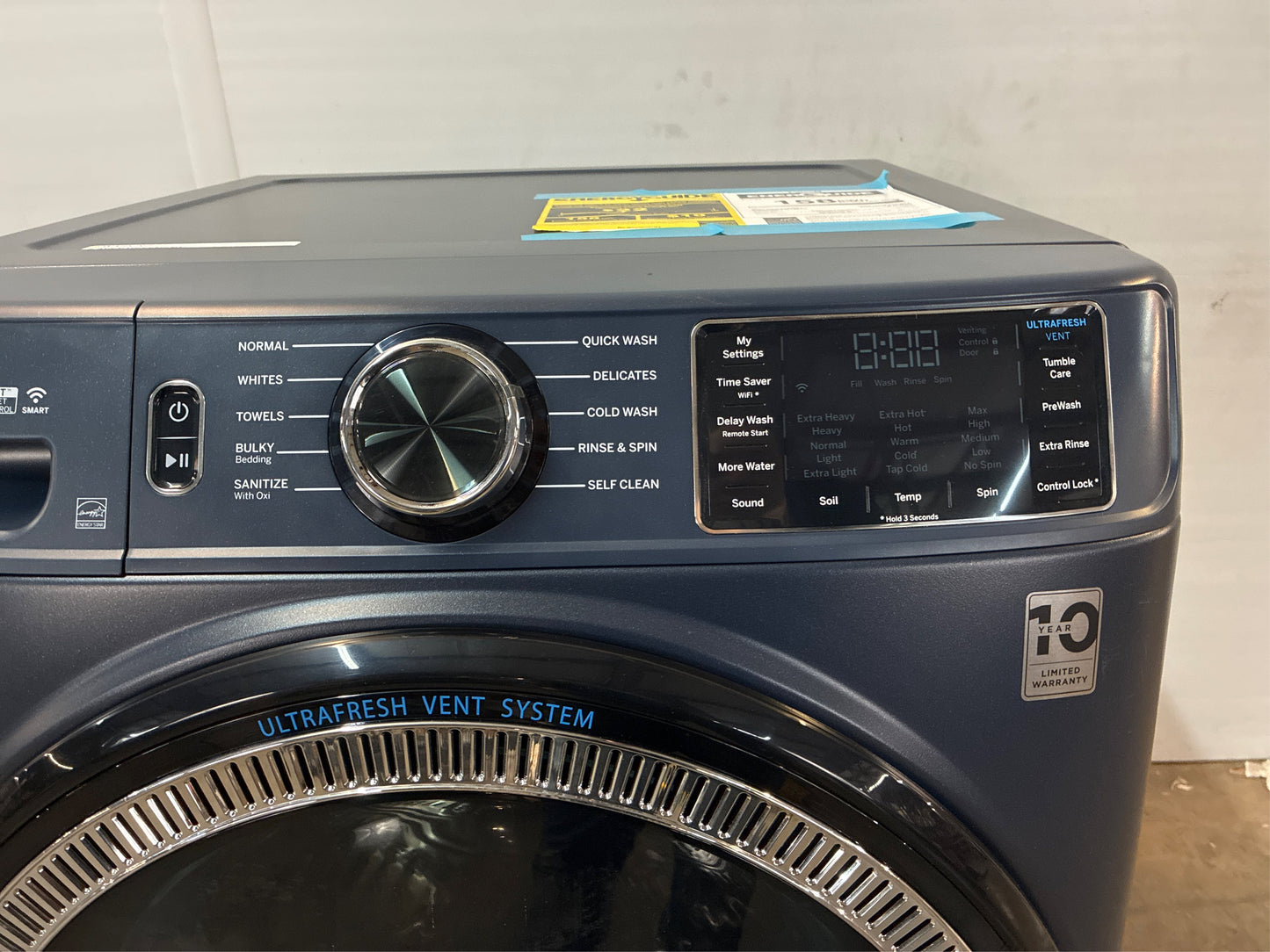 GE Front Load Washer with OdorBlock
