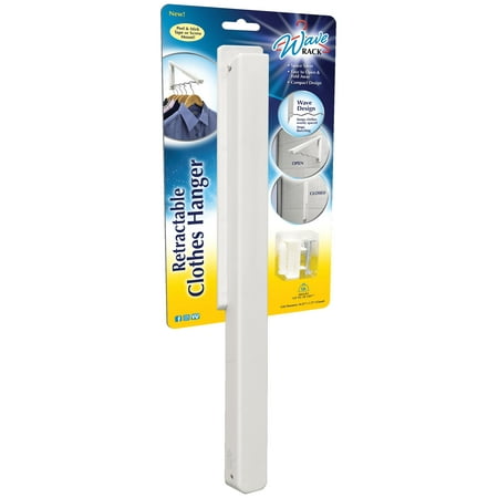 Wave Rack Retractable Hanger - Space Saver
