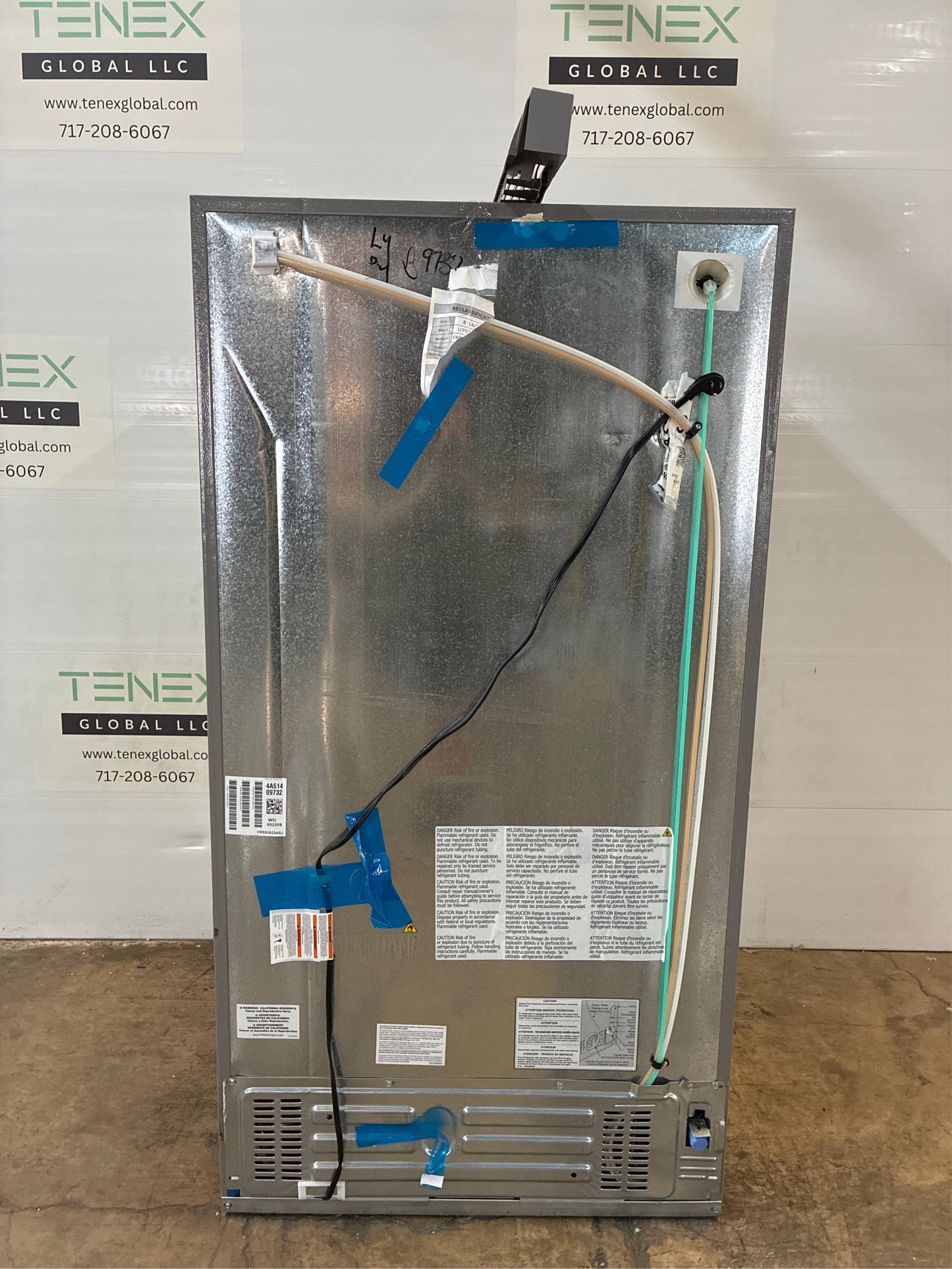 Frigidaire 36 in. 25.6 cuft Side by Side Fridge