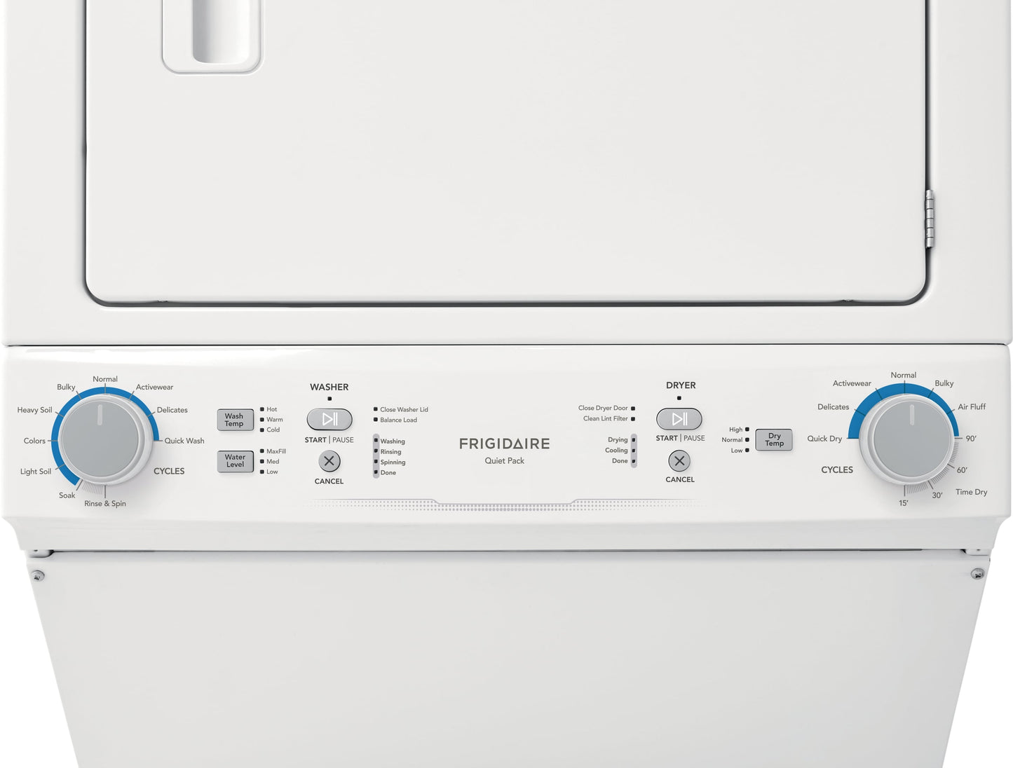 Frigidaire Quick Wash & Electric Dryer Center