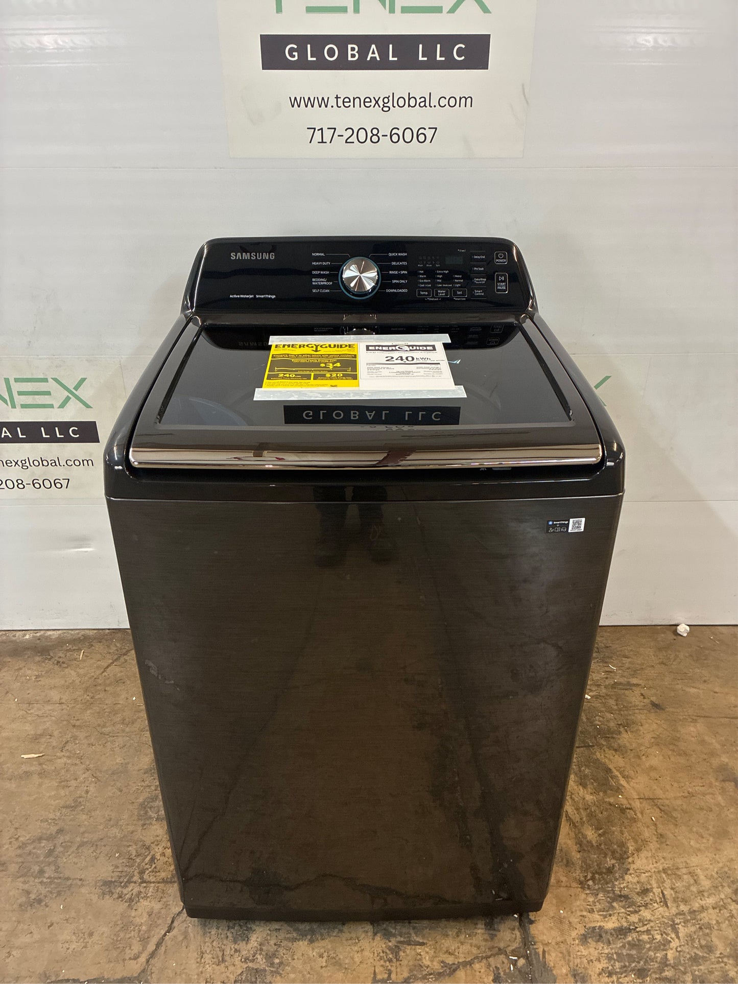 Samsung 4.7 cu.ft. Smart Top Load Washer with WaterJet