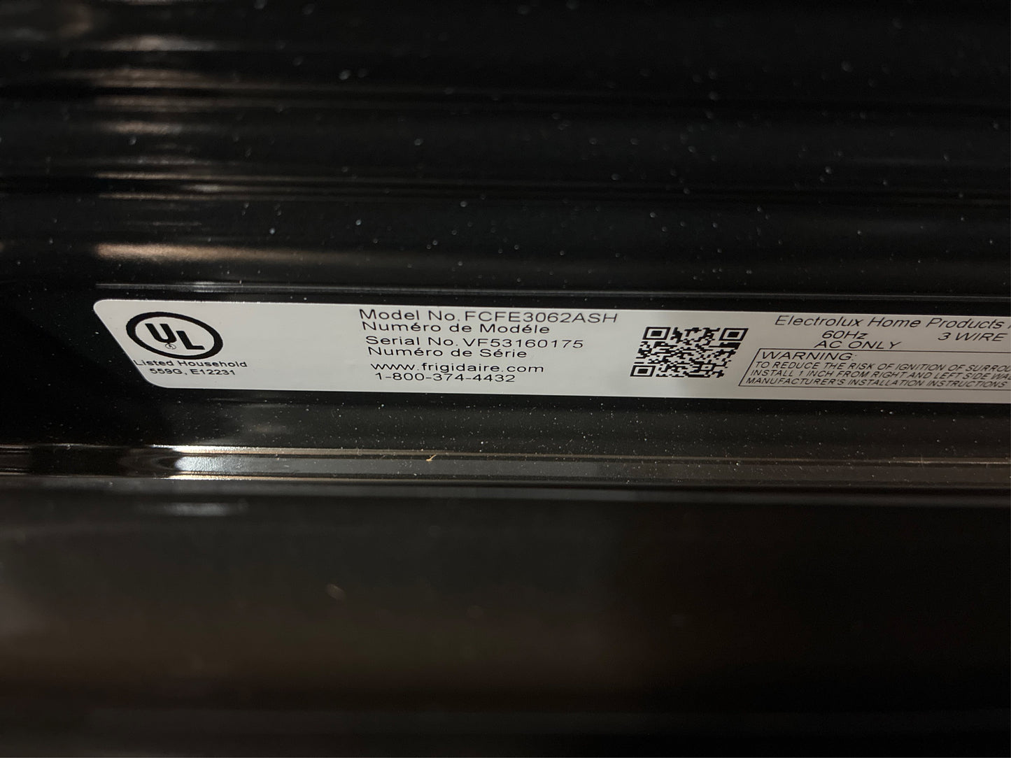 Frigidaire 30 in. 5-Burner Slide-In Electric Range SS