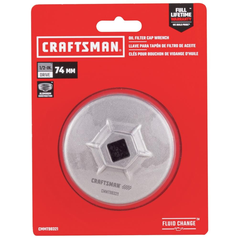 CRAFTSMAN Oil Filter Cap Wrench Aluminum
