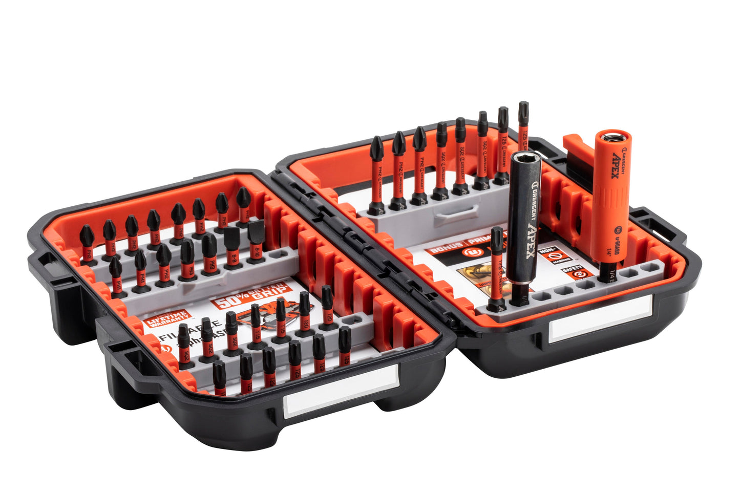 Crescent 1/4-in x Impact Driver Bit Set 38 -Piece