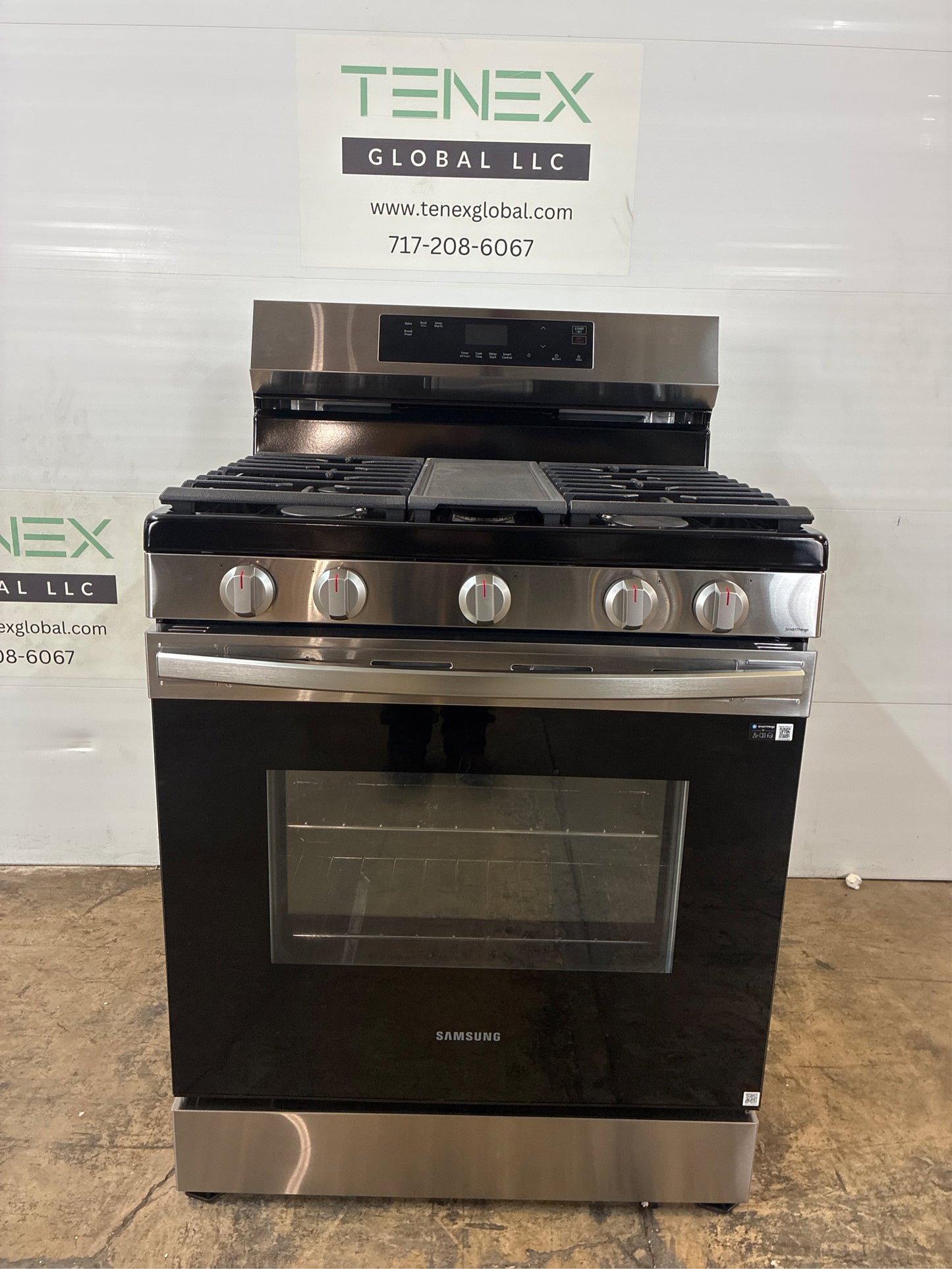 Samsung 6.0 cu. ft. Gas Range with Griddle