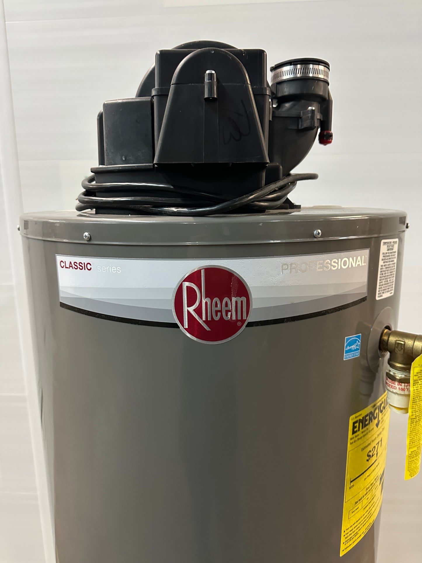 Rheem 50 Gal Natural Gas Water Heater