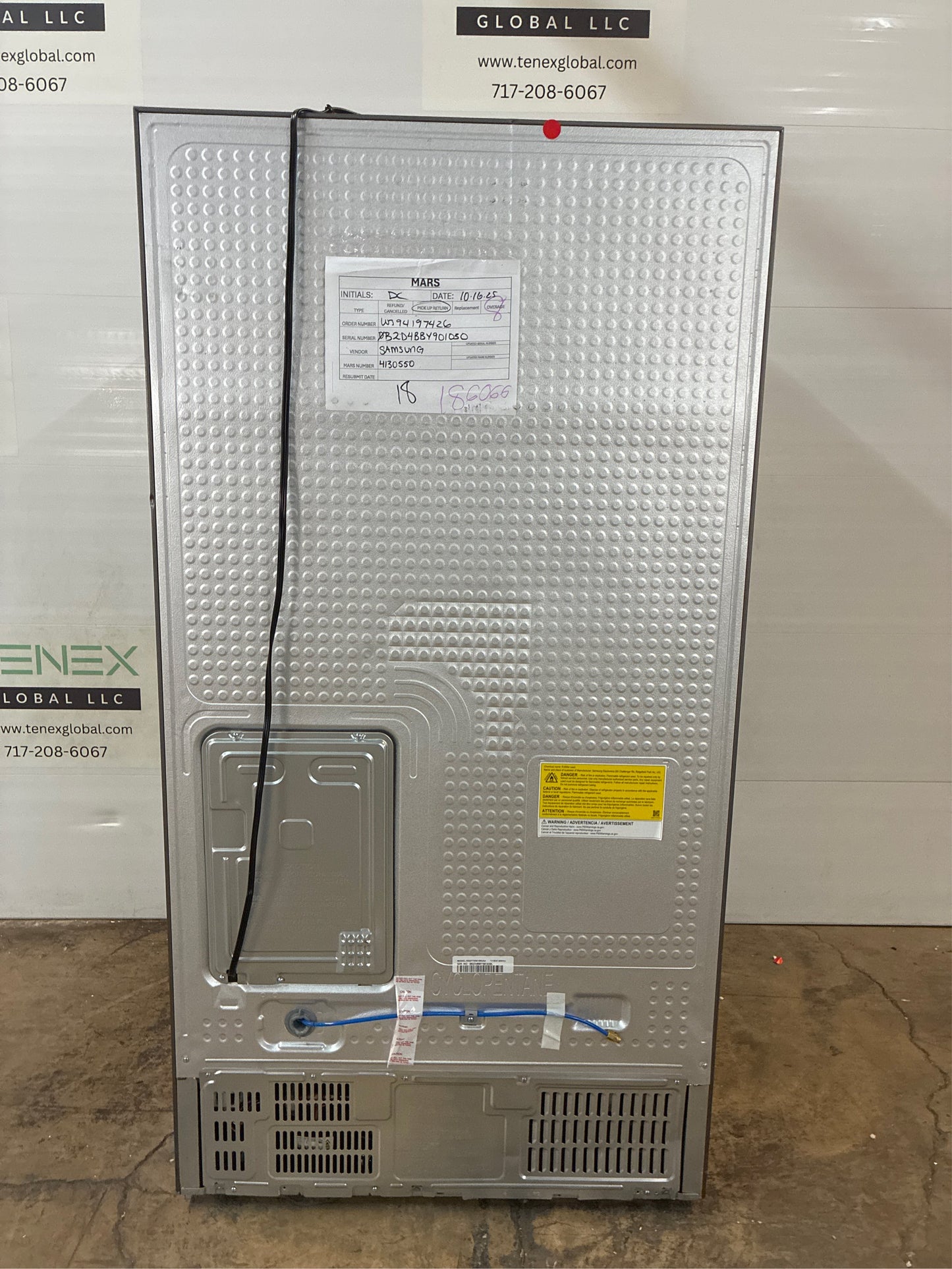 Samsung 36 in. 26.7 cuft Smart SS Refrigerator - DO NOT LIST