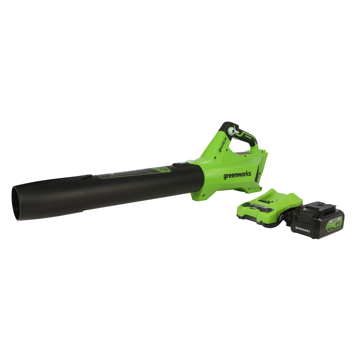 Greenworks 24V 450CFM 110MPH Leaf Blower