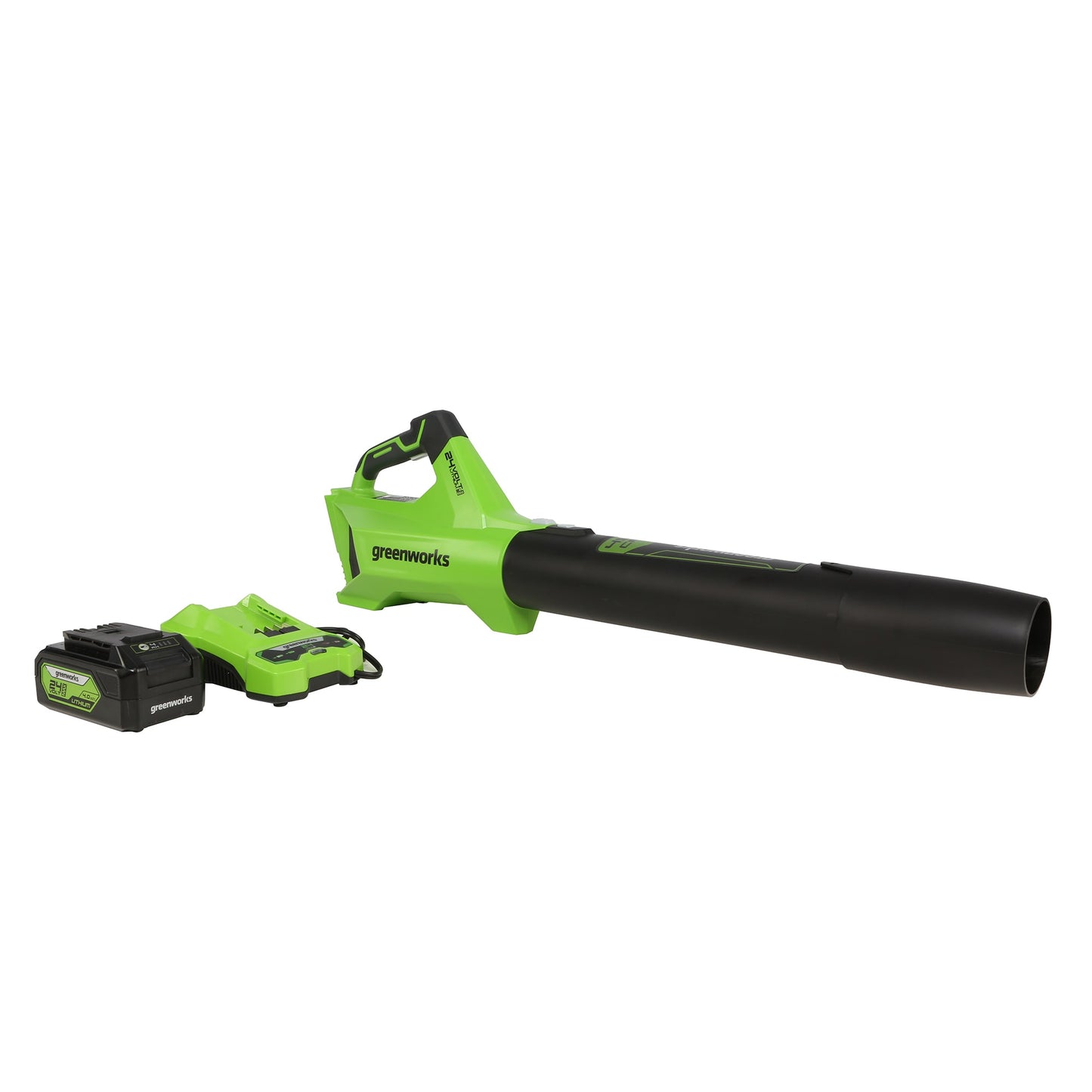 Greenworks 24V 450CFM 110MPH Leaf Blower