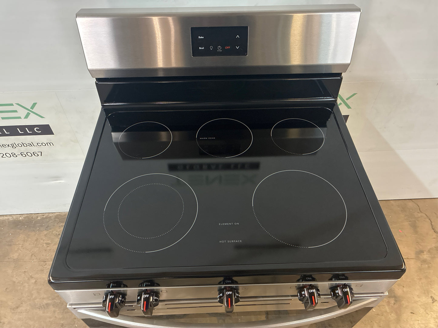 Frigidaire 30 in, Electric Range - 5 Burners, Stainless
