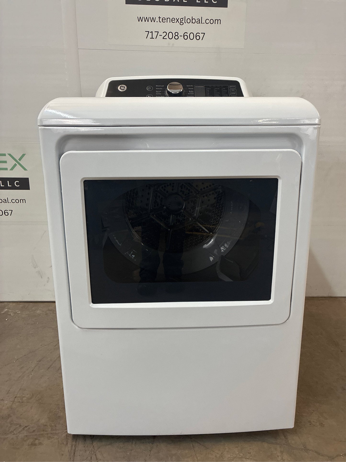 GE 7.4 cu ft Electric Dryer White