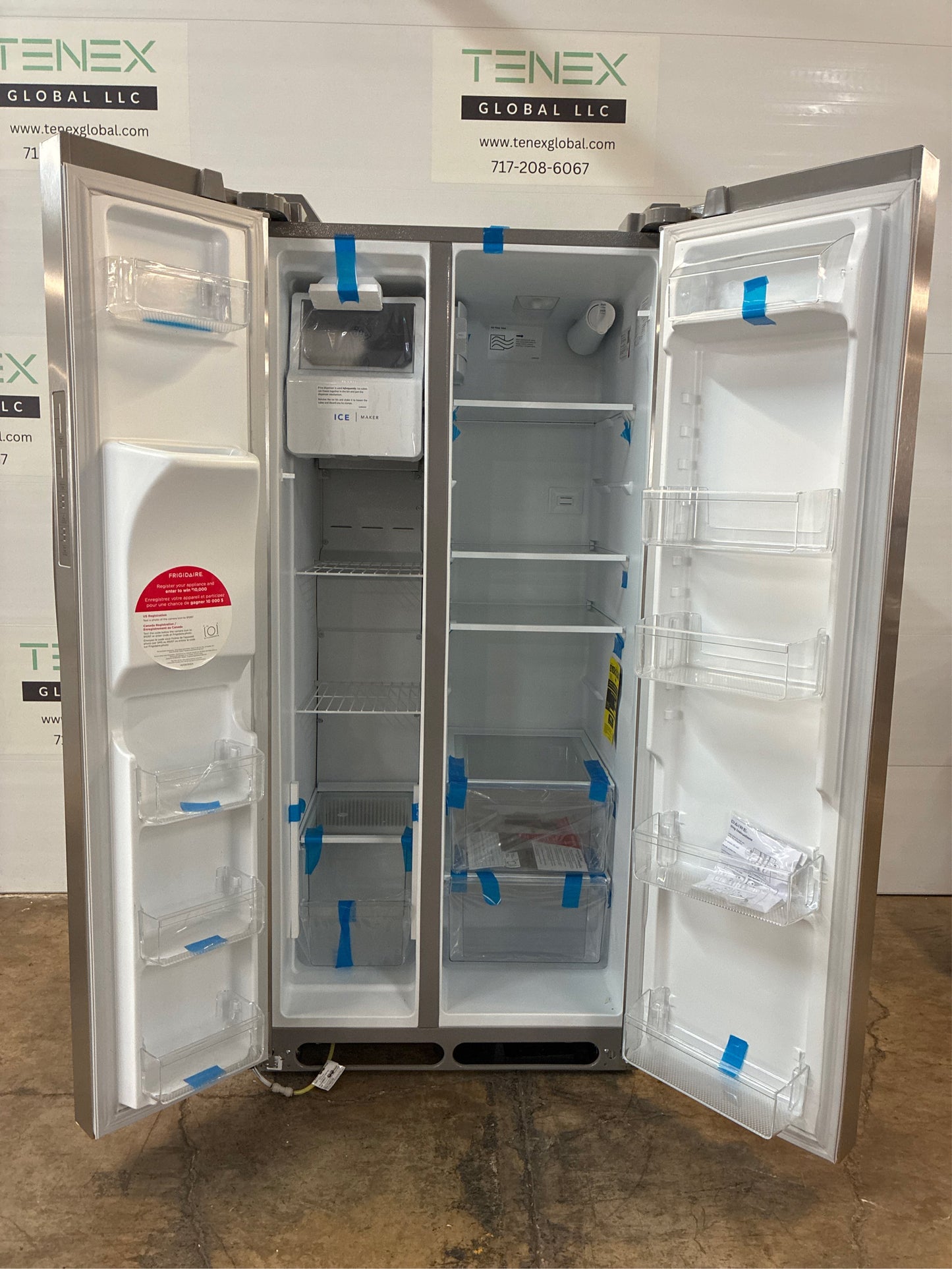 Frigidaire 22.3-cu ft Side-by-Side Fridge