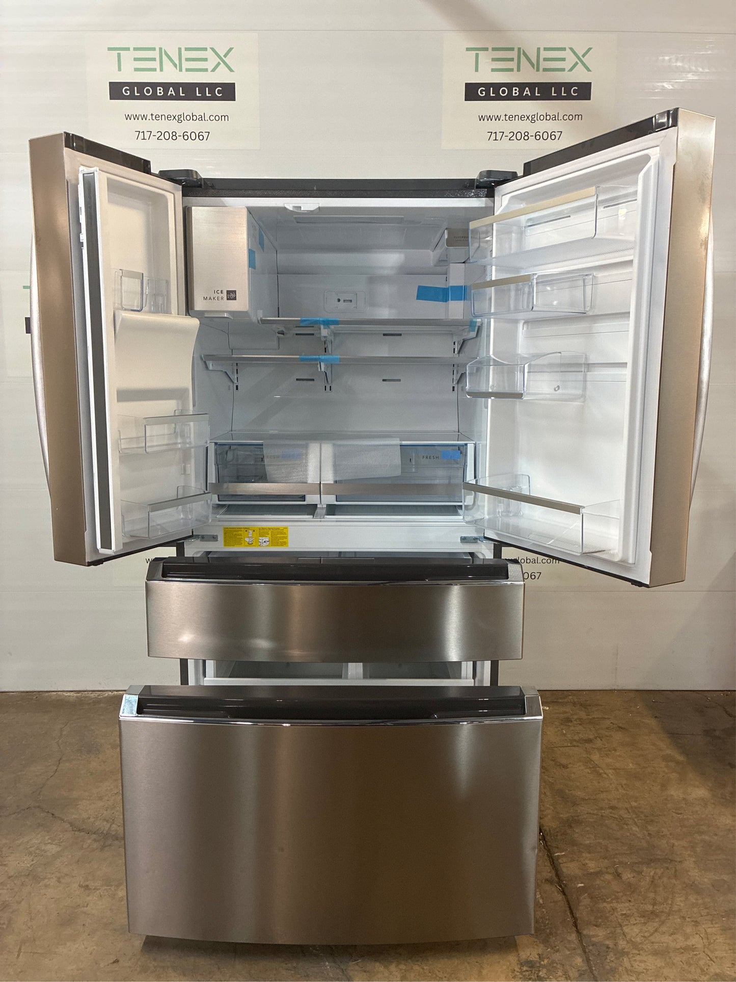 Gallery 36 in. 26.3 cu. ft. 4 Door Refrigerator