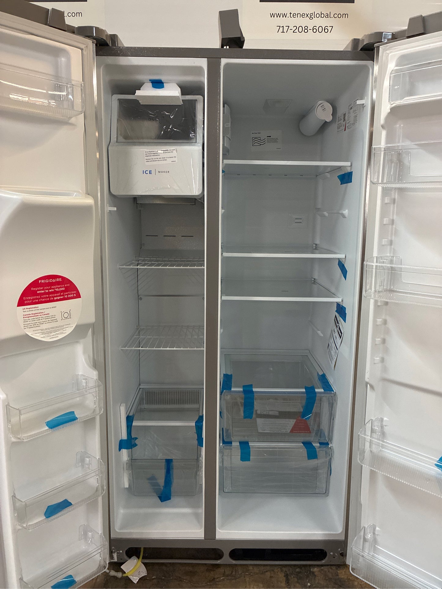 Frigidaire 36 in. 25.6 cuft Side by Side Fridge