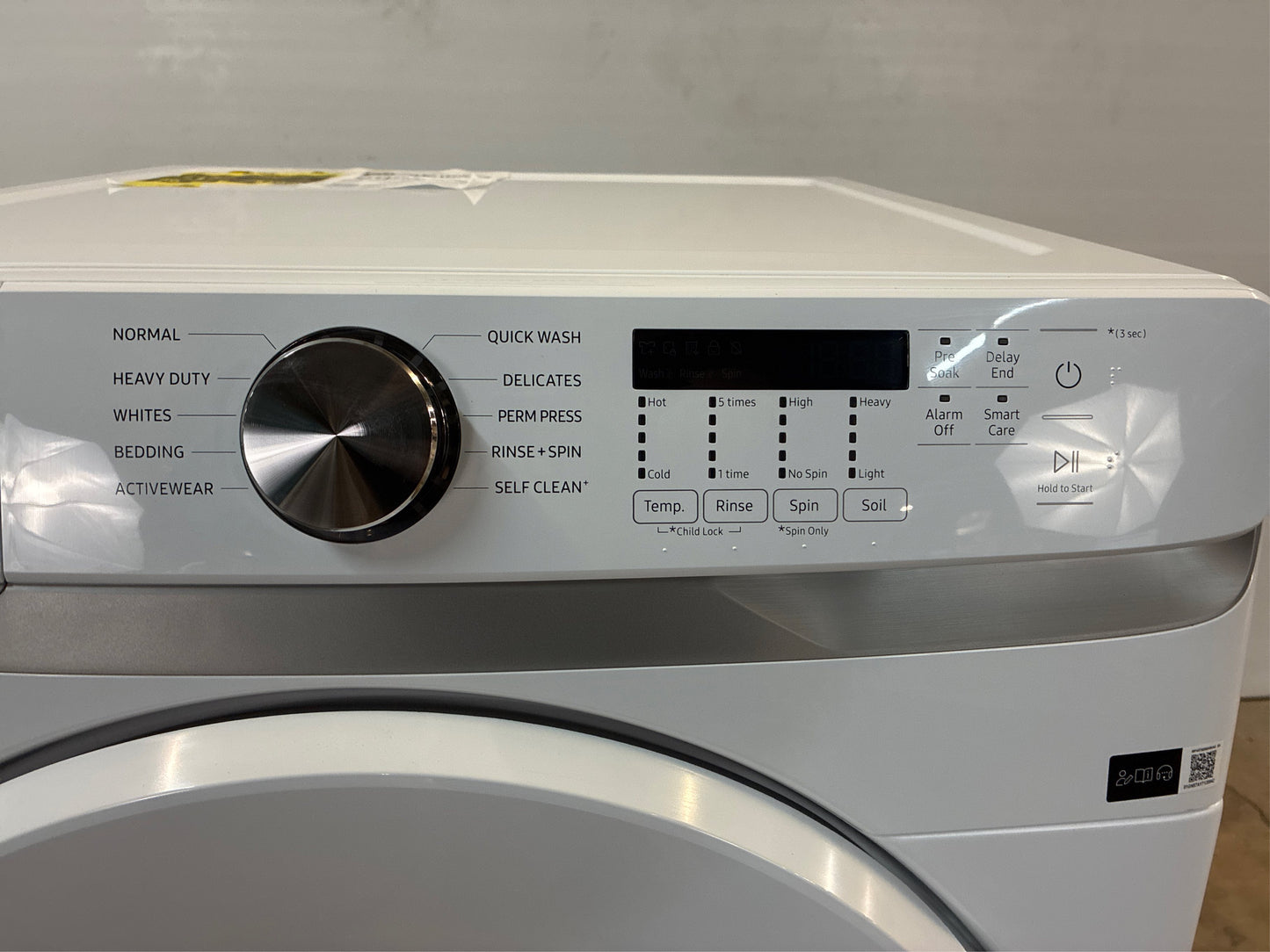 Samsung 4.5 cu. ft Front Load Washer White