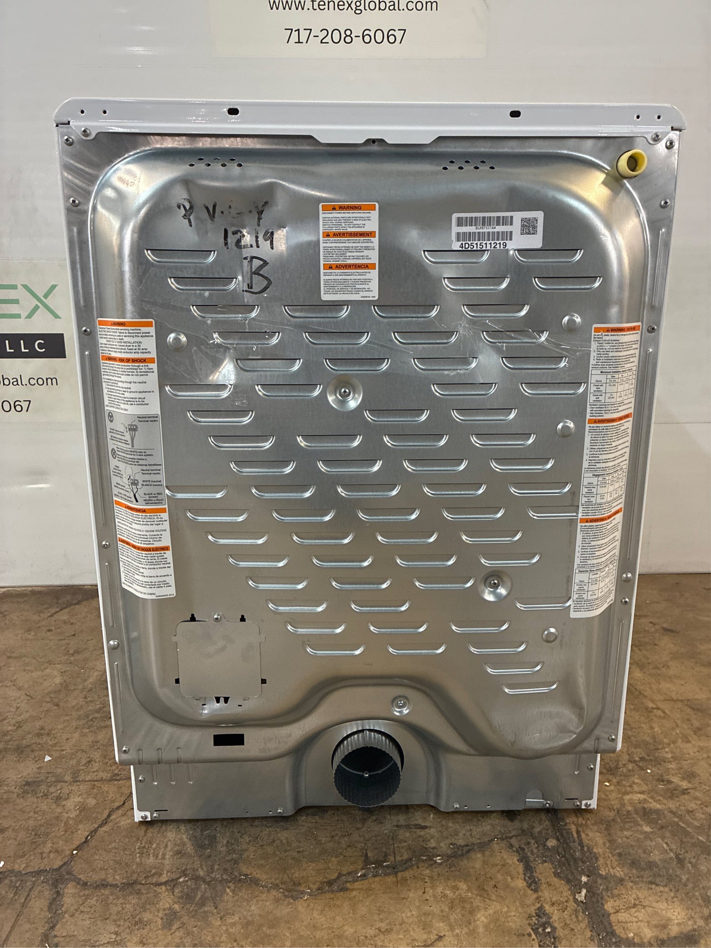 Electrolux 8 cu. ft. Vented Front Load Electric Dryer